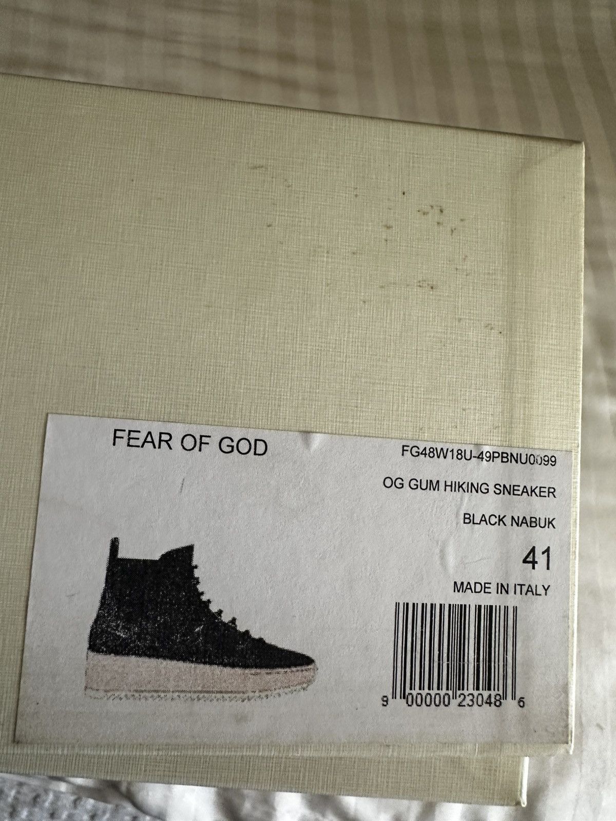 Fear of God 5th collection hiker sneaker Size US 9.5 / EU 42-43 - 2 Thumbnail