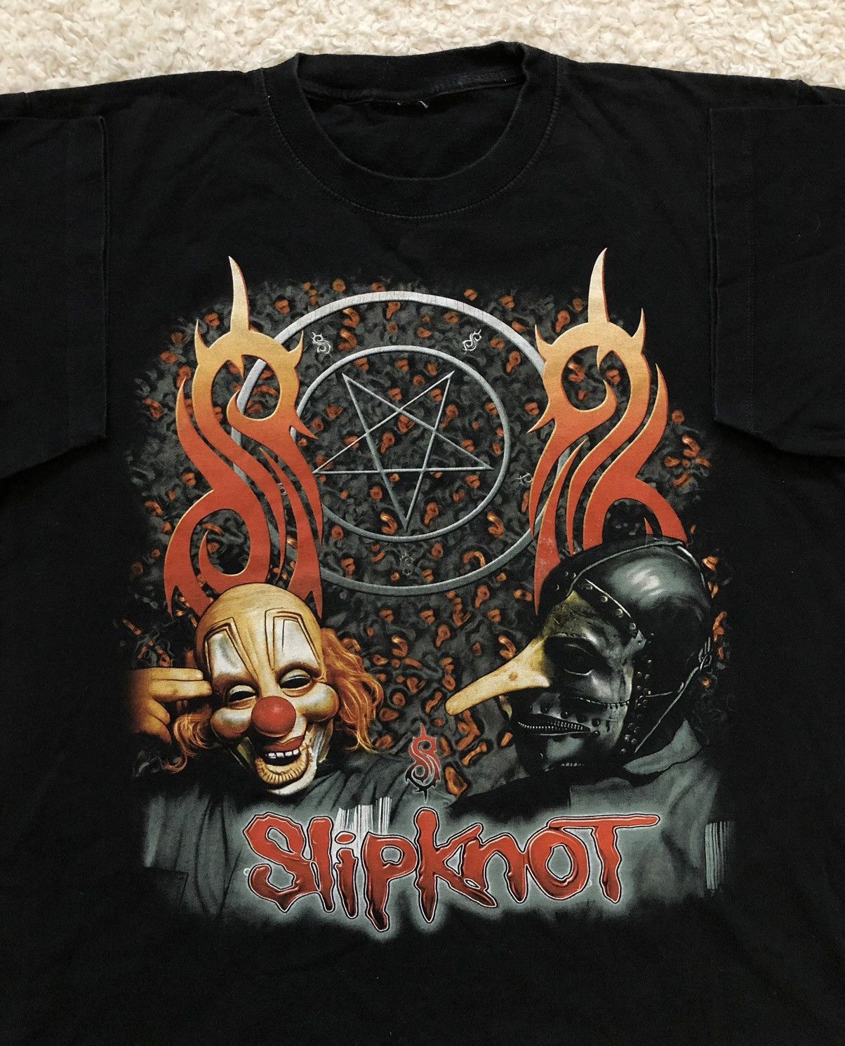 Band Tees Tshirt Slipknot Vintage 90’s 00’s Print Black Size US L / EU 52-54 / 3 - 2 Thumbnail