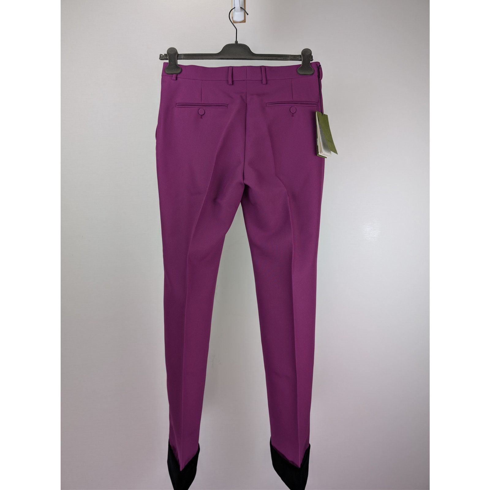 Gucci o1rshd1 Formal Pants in Bright Purple Size US 32 / EU 48 - 9 Thumbnail