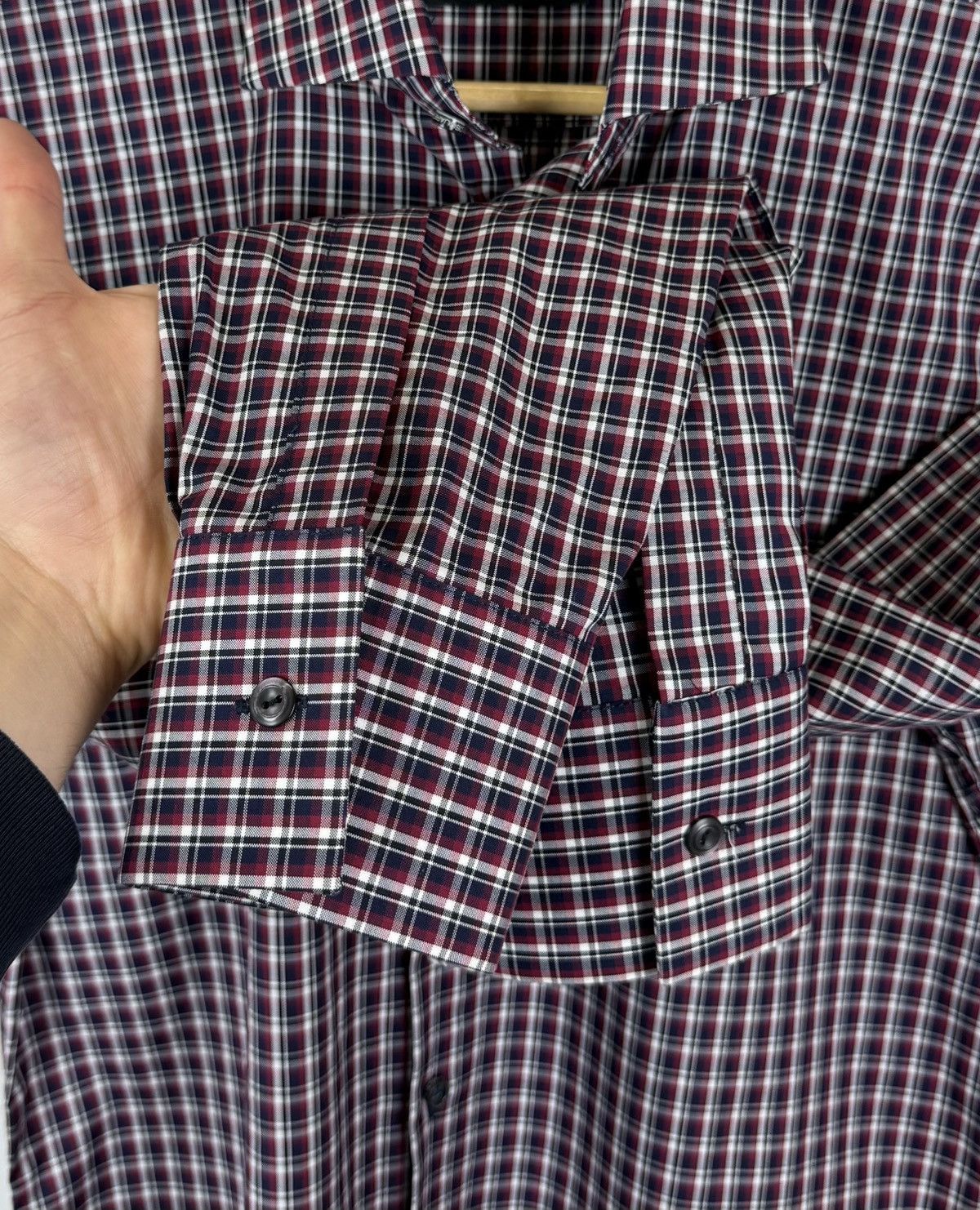 Dsquared2 Dsquared2 Buttons-Up Check Shirt Long Sleeve Made in Italy Size US L / EU 52-54 / 3 - 5 Thumbnail
