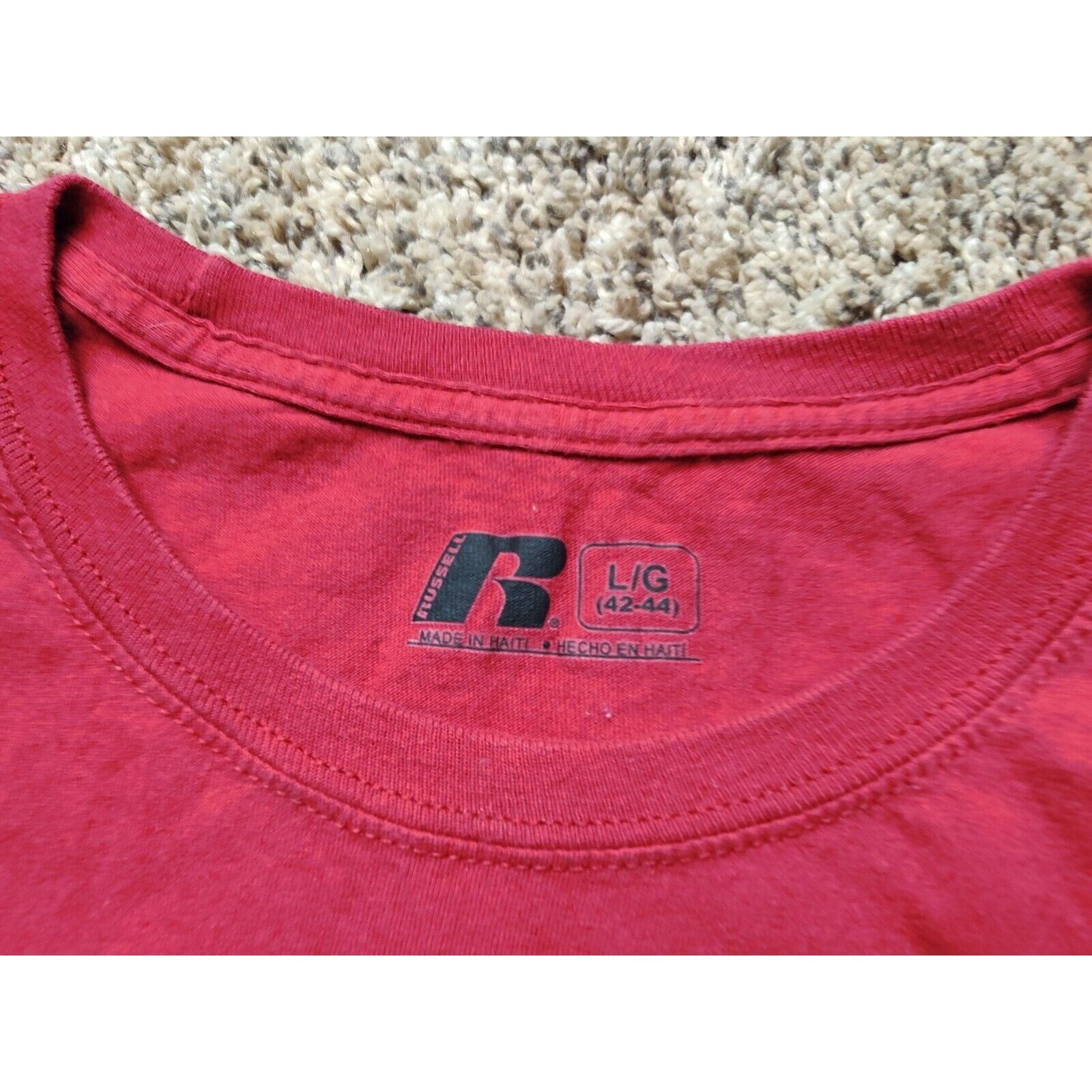 Russell Athletic University of Arkansas Shirt Adult Mens Large Razorbacks Size US L / EU 52-54 / 3 - 3 Thumbnail