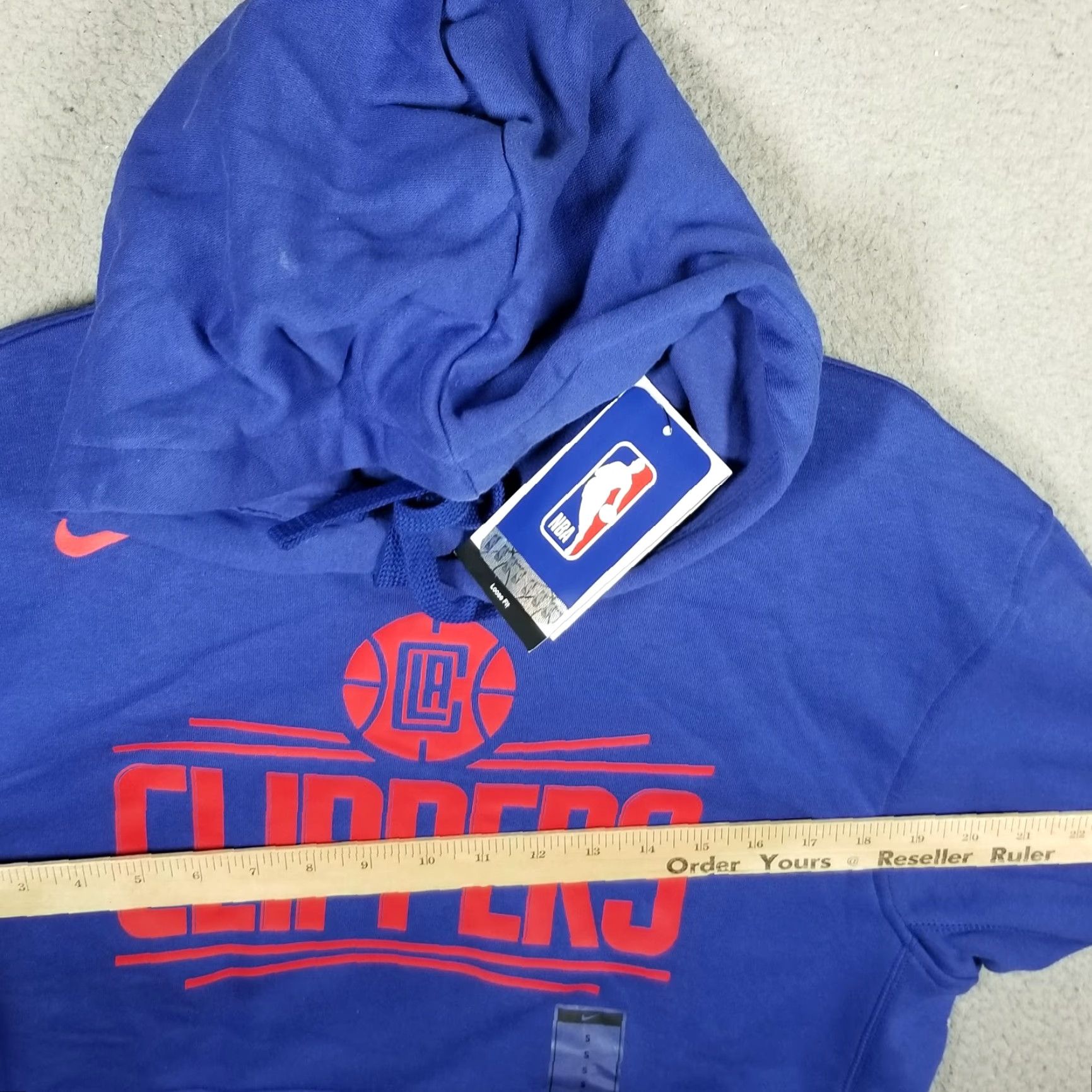 Nike Nike NBA Los Angeles Clippers Essential Fleece Men Small Blue Hoodie DR9427-495 Size US S / EU 44-46 / 1 - 5 Thumbnail