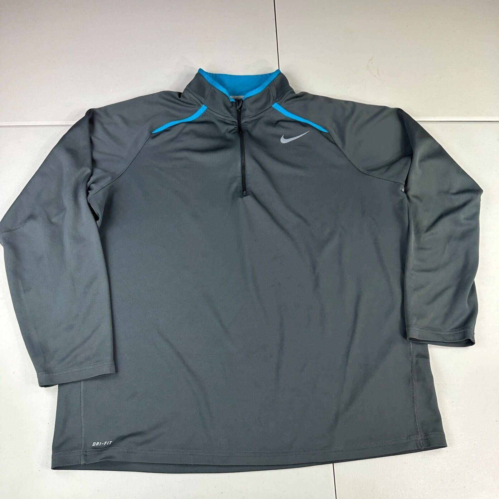 Nike Nike Tennis Long Sleeve 1/4 Zip XXL Pullover Running Size US XXL / EU 58 / 5 - 1 Thumbnail