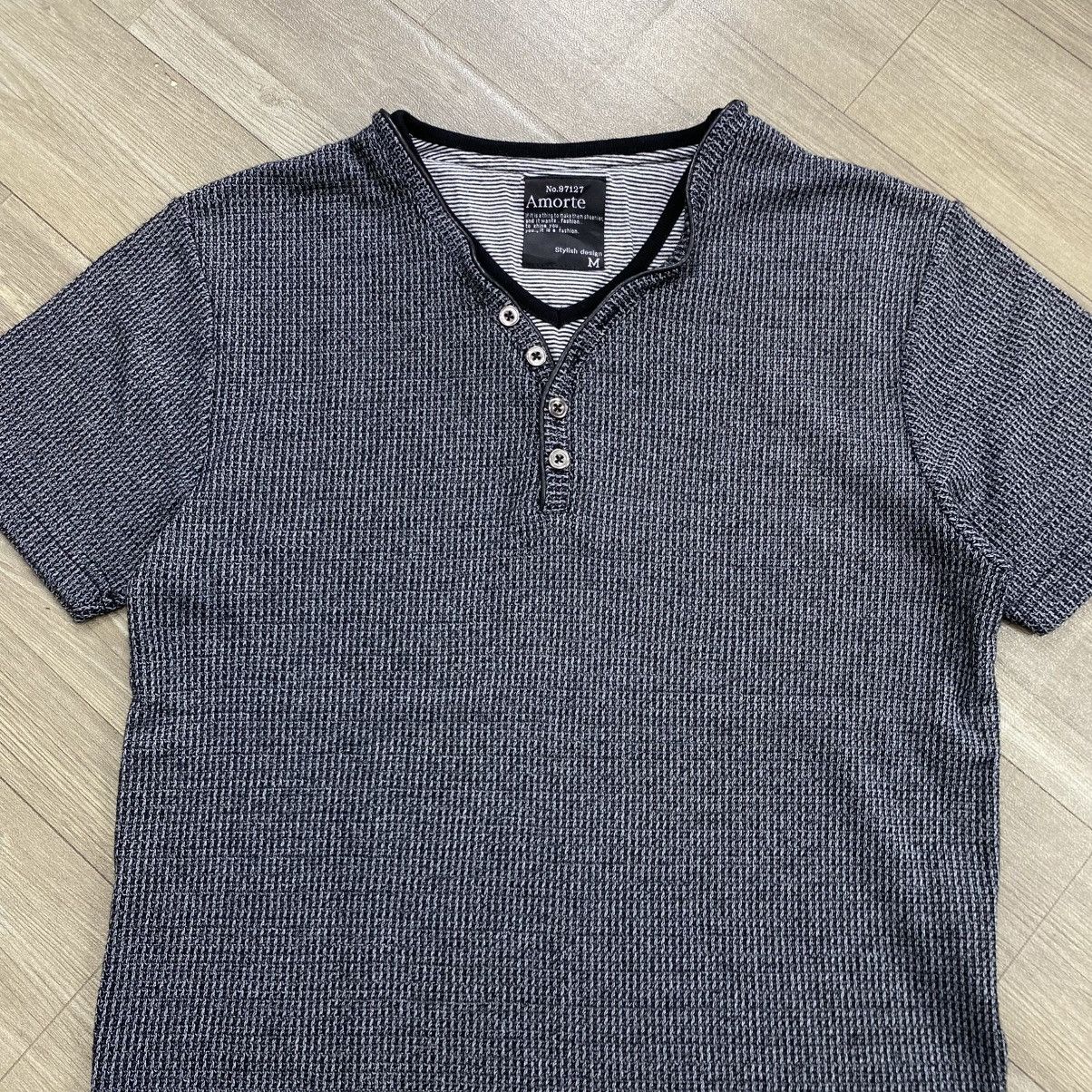 Japanese Brand 2000s Amorte Double Layers Yohji Ifsixwasnine Lgb Style Tee Size US M / EU 48-50 / 2 - 2 Thumbnail