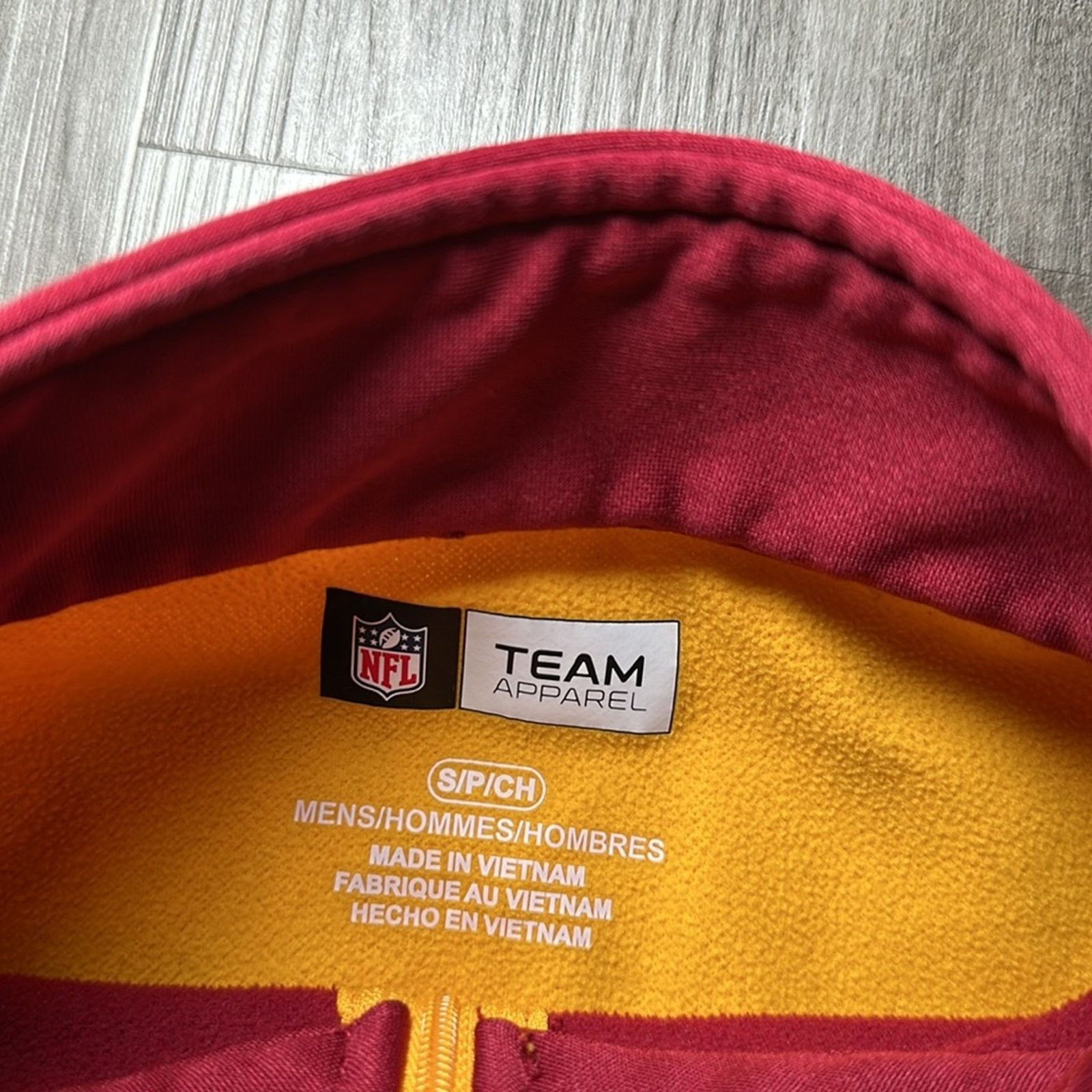 NFL Washington Redskins NFL Apparel Zip Mock Pullover - Small Size US S / EU 44-46 / 1 - 6 Thumbnail