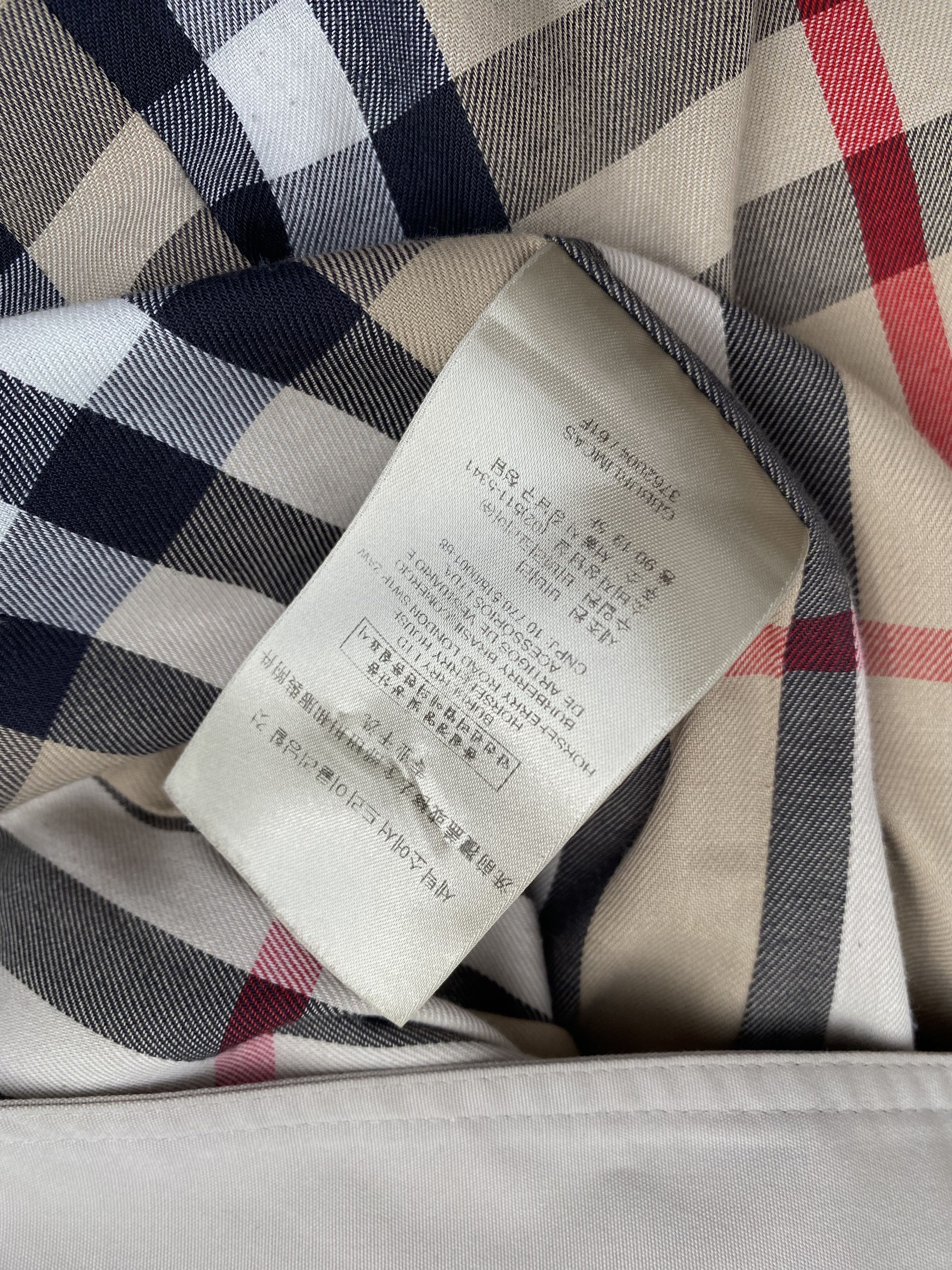 Burberry Burberry Buckingham Double Breasted Trench Nova Check Size S / US 4 / IT 40 - 15 Thumbnail