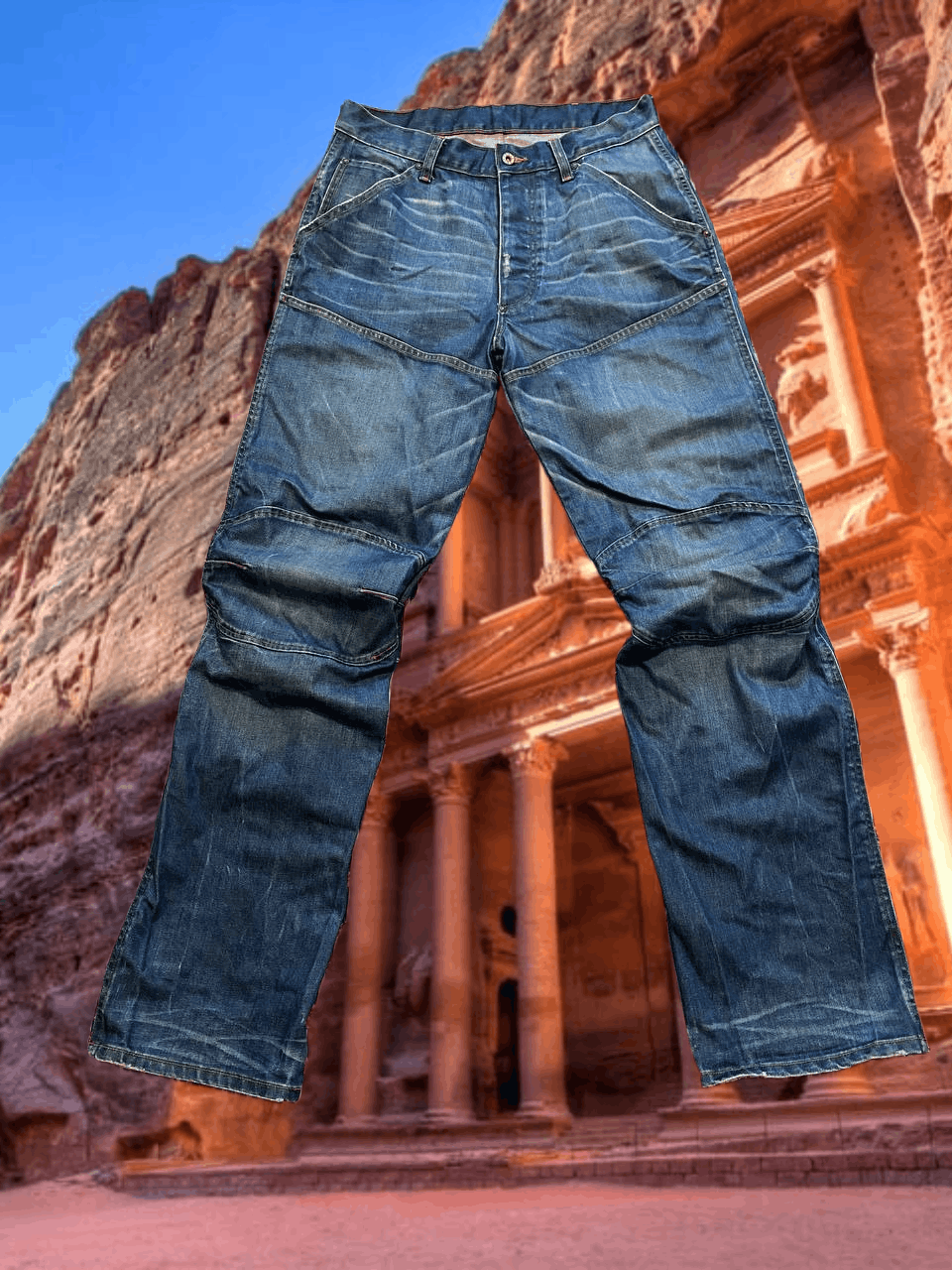 G-Star Distressed Jeans G-Star Raw Vintage denim pants Y2K Size US 34 / EU 50 - 1 Thumbnail