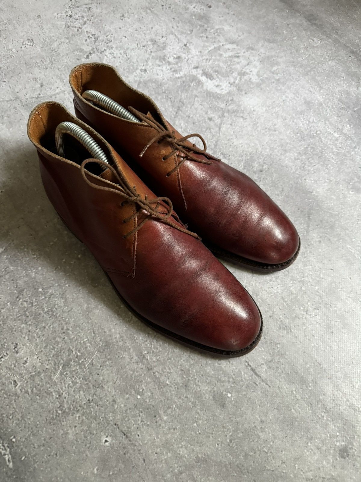 Crockett & Jones Crockett & Jones Chiltern Burgundy Lace Up Boots Size US 8.5 / EU 41-42 - 5 Thumbnail