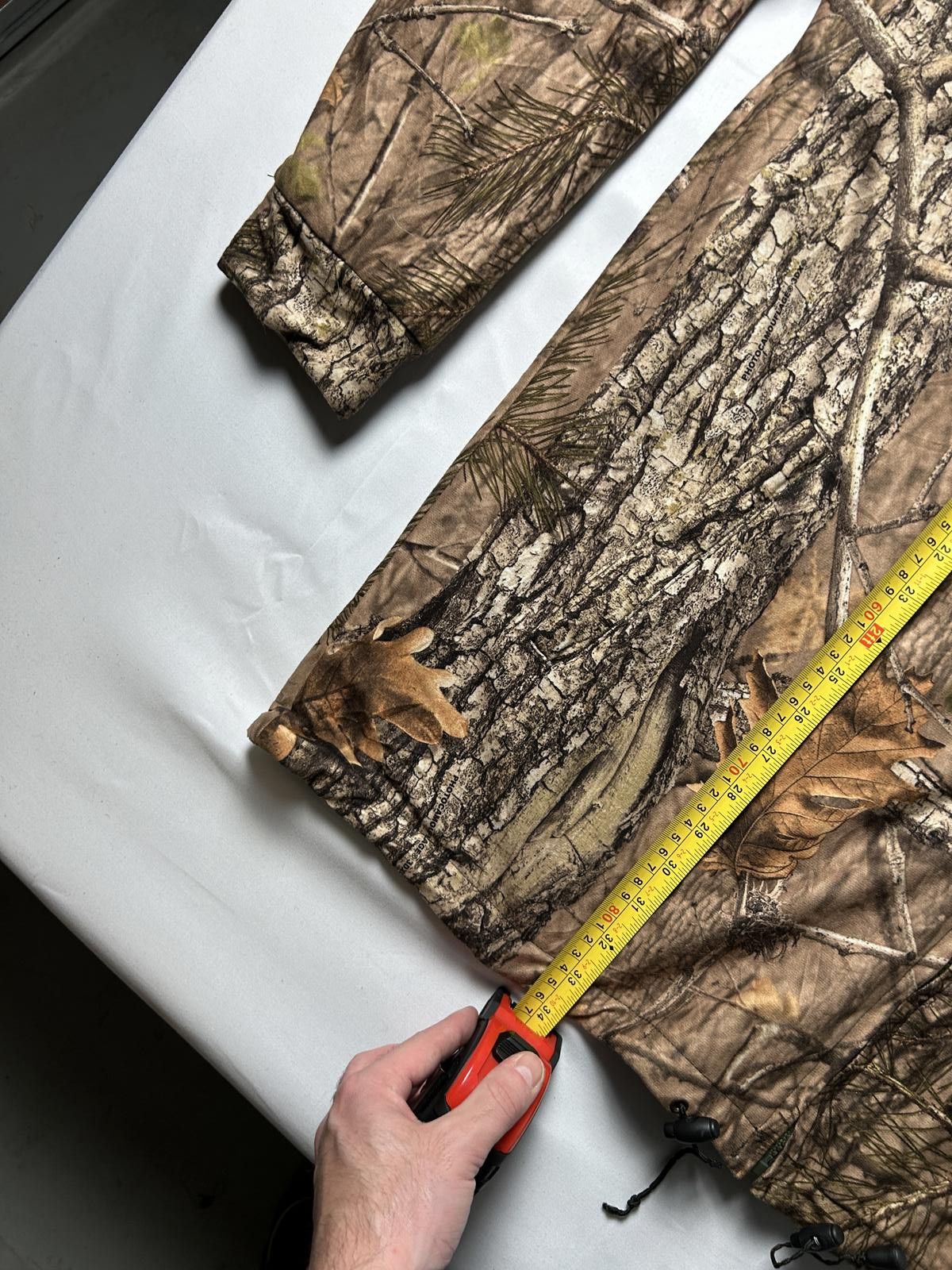 Realtree Reversible Khaki Fleece & RealTree Camo Track Jacket Hunting Size US XL / EU 56 / 4 - 10 Thumbnail