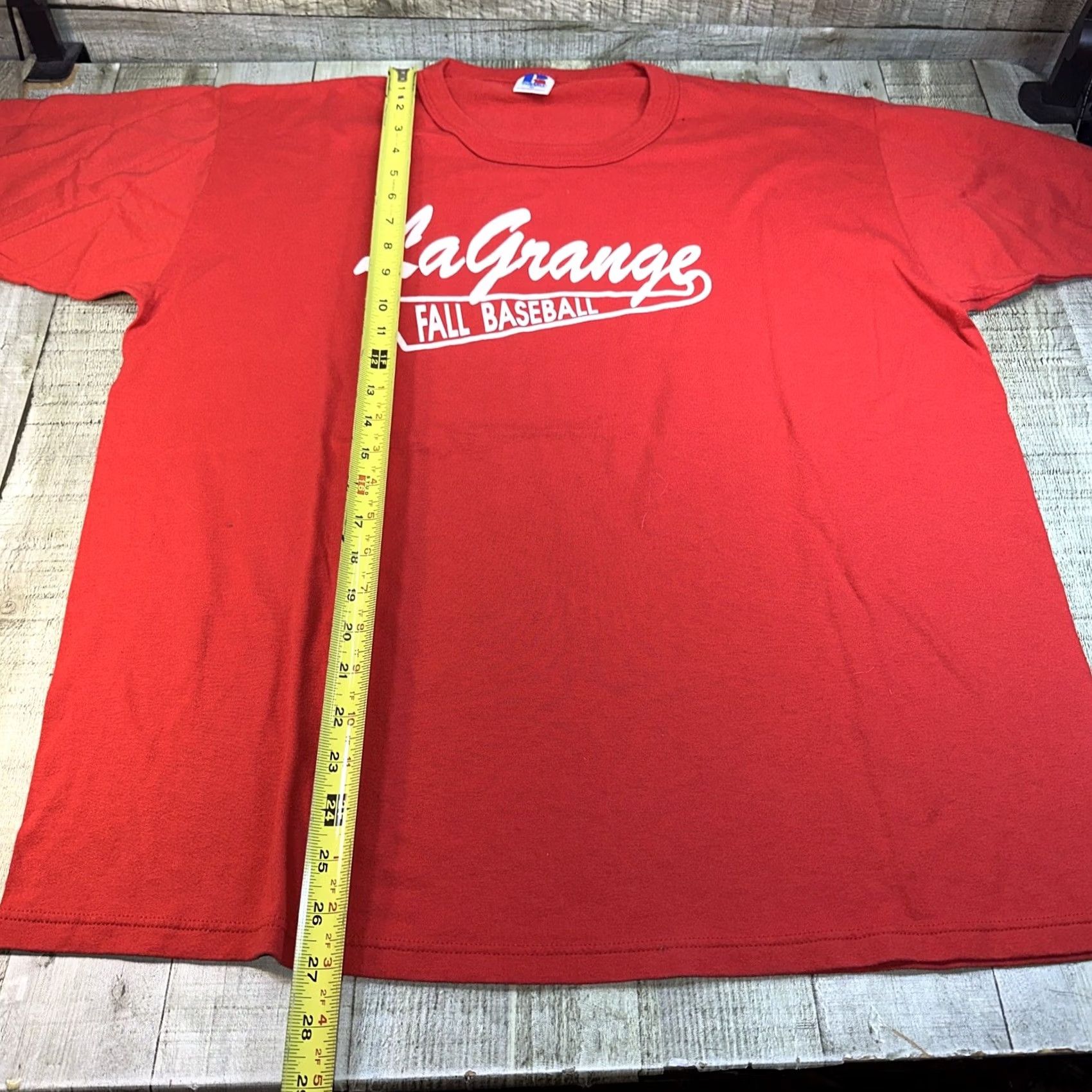 Russell Athletic VINTAGE Russell Athletic Men T-Shirt XL Red Stitch Size US XL / EU 56 / 4 - 7 Thumbnail