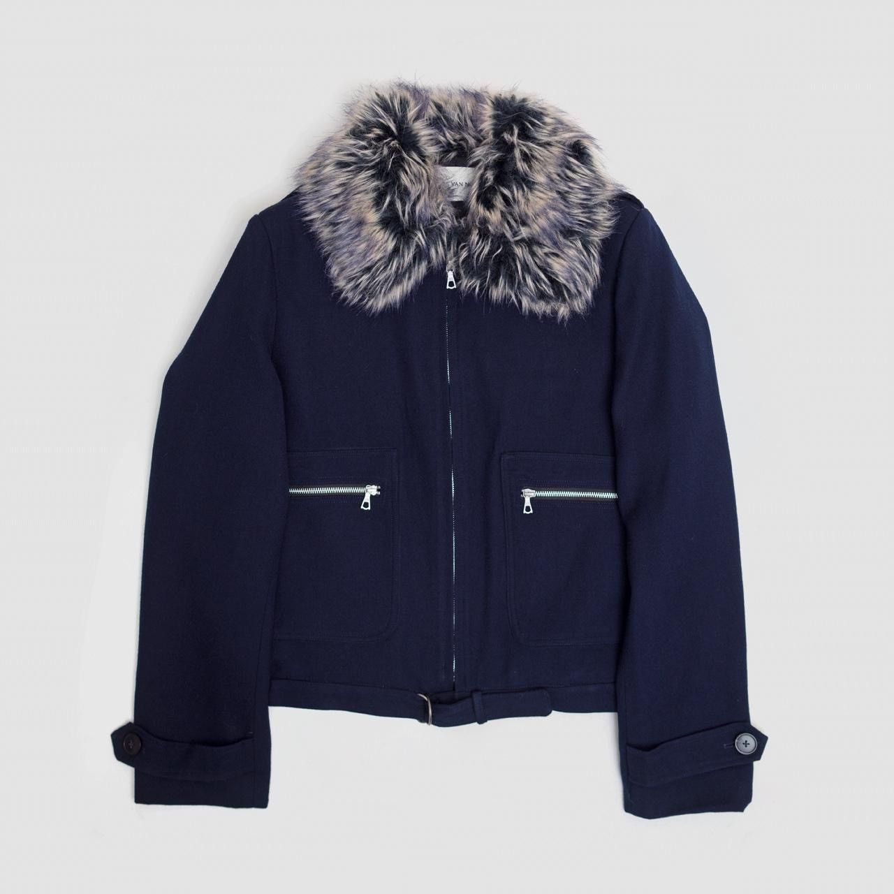 Dries Van Noten Dries Van Noten FW 2024 Verona Bis Fur Collar