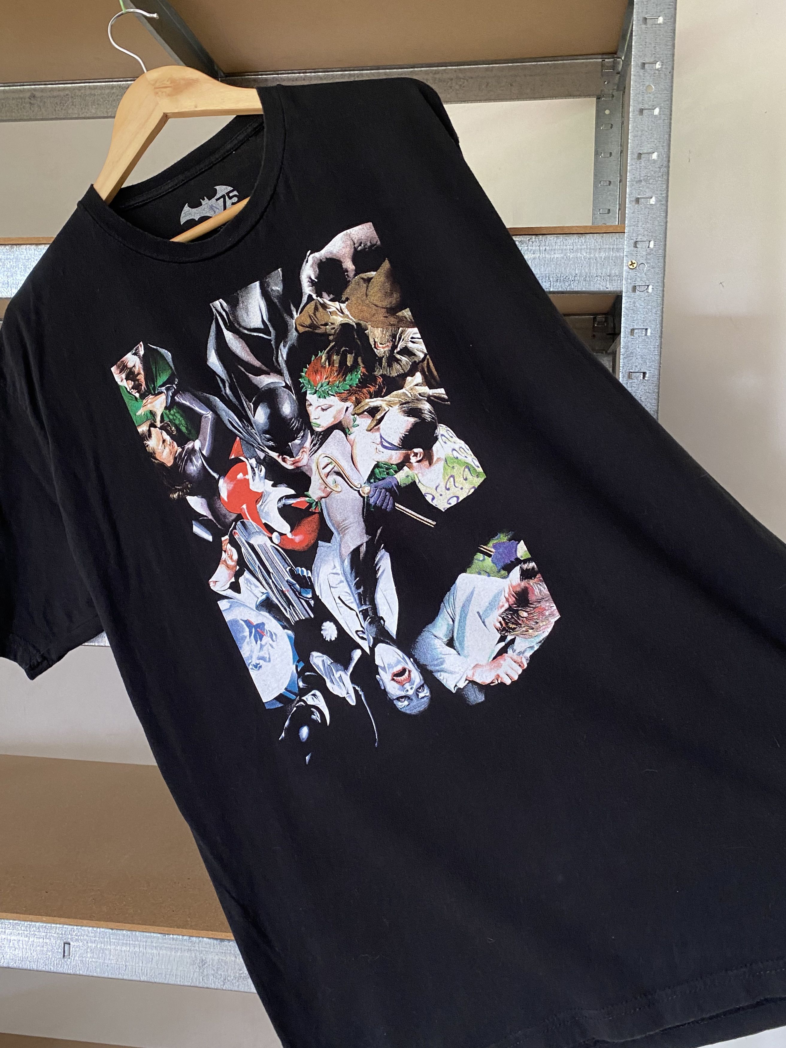Cartoon Network Vintage 2000s Batman Anniversary Big Logo T-shirt Size US XL / EU 56 / 4 - 11 Thumbnail