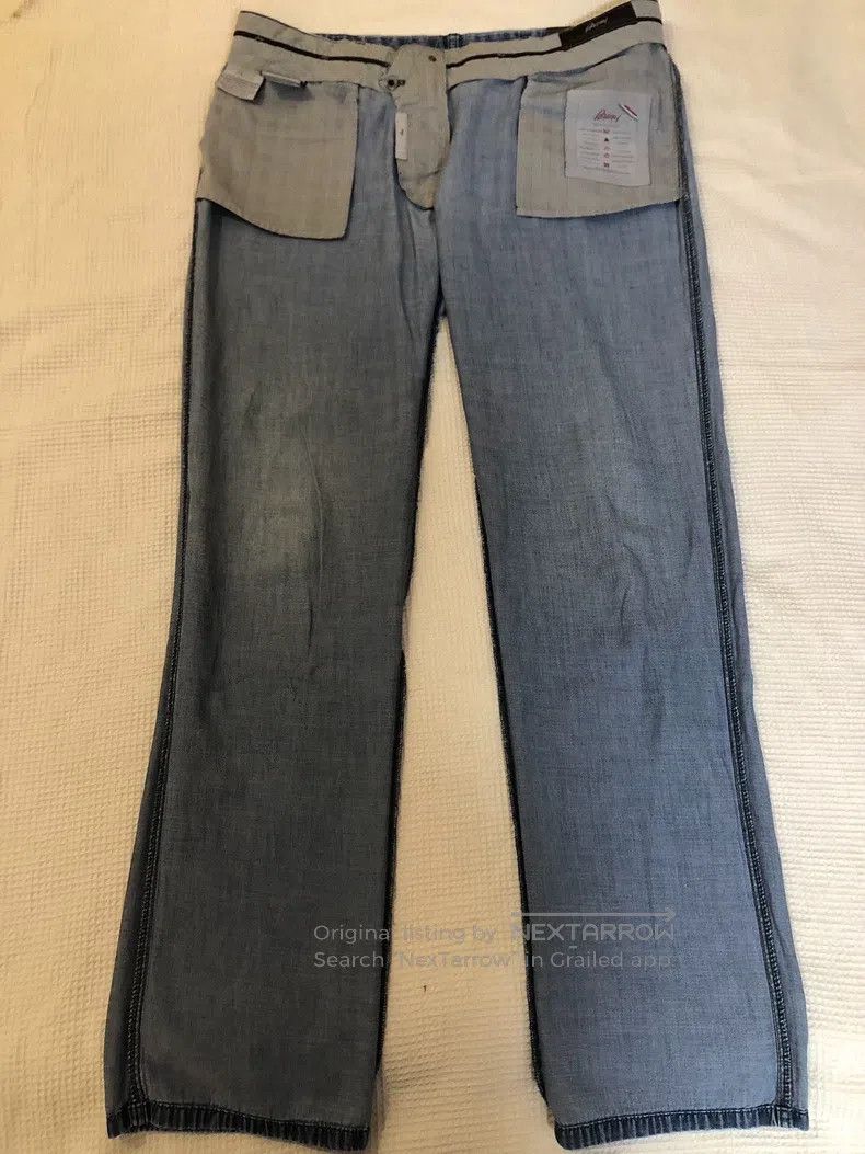 Brioni Brioni Denim Long Trousers Size US 40 / EU 56 - 4 Thumbnail