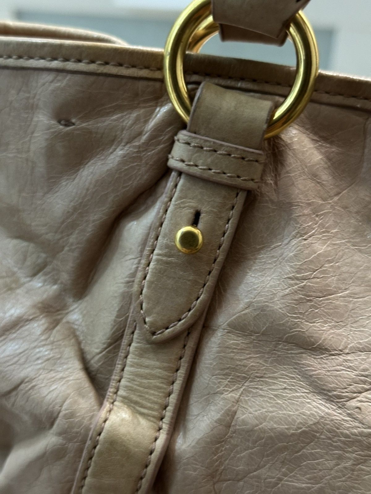 Miu Miu Miu Miu Vitello Lux Leather Shoulder Bag Size ONE SIZE - 9 Thumbnail