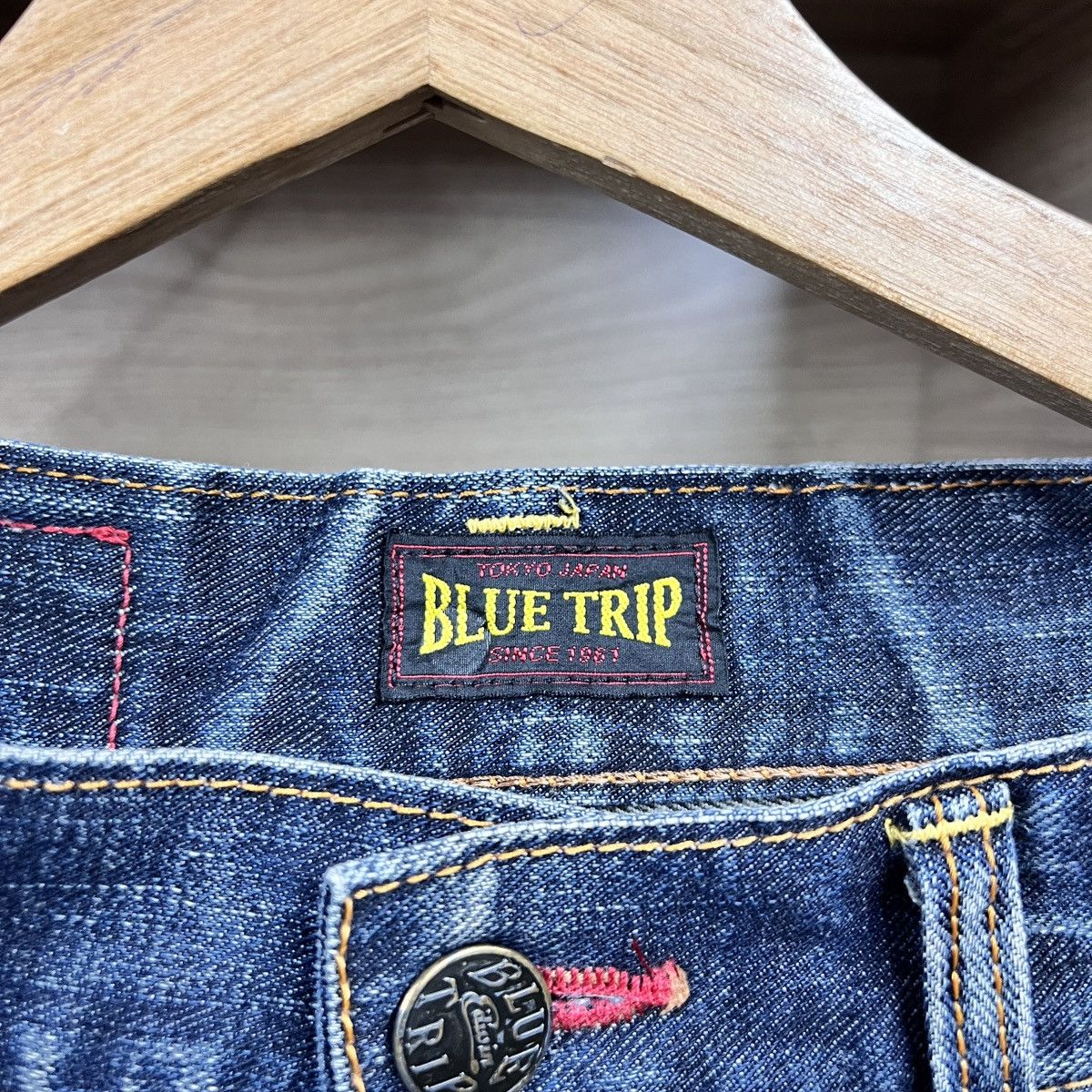 Edwin VTG EDWIN BLUE TRIP TOKYO JEAN Size US 29 - 5 Thumbnail