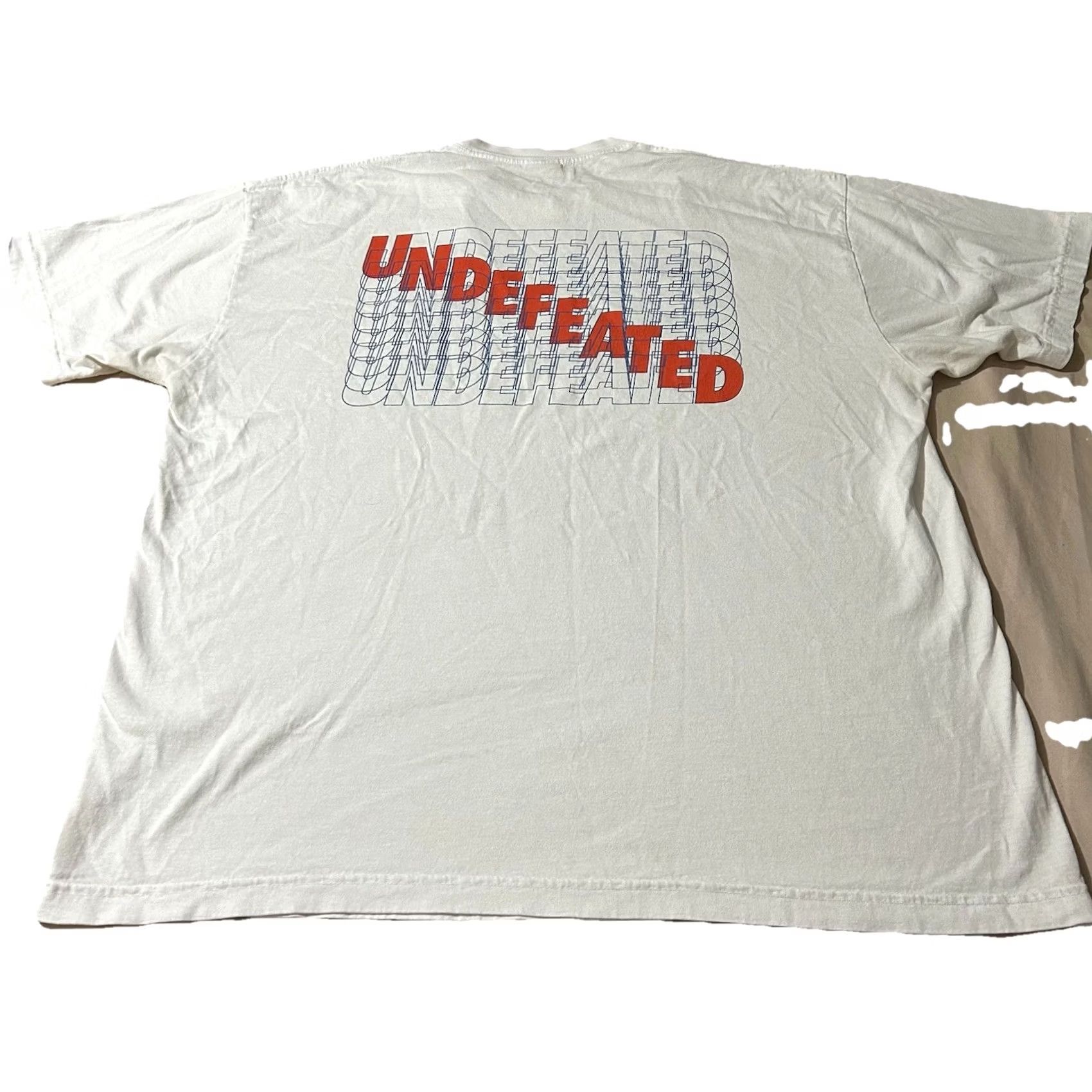 Undefeated Undefeated Spellout Shirt White XL Men T-Shirt Size XL Size US XL / EU 56 / 4 - 2 Thumbnail