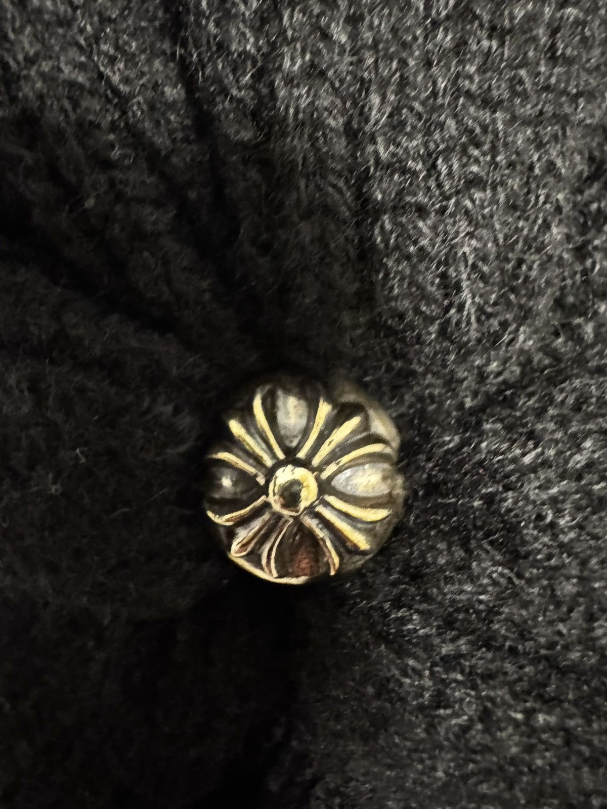 Chrome Hearts Chrome Hearts Triple Star Patch Cashmere Beanie Size ONE SIZE - 3 Thumbnail