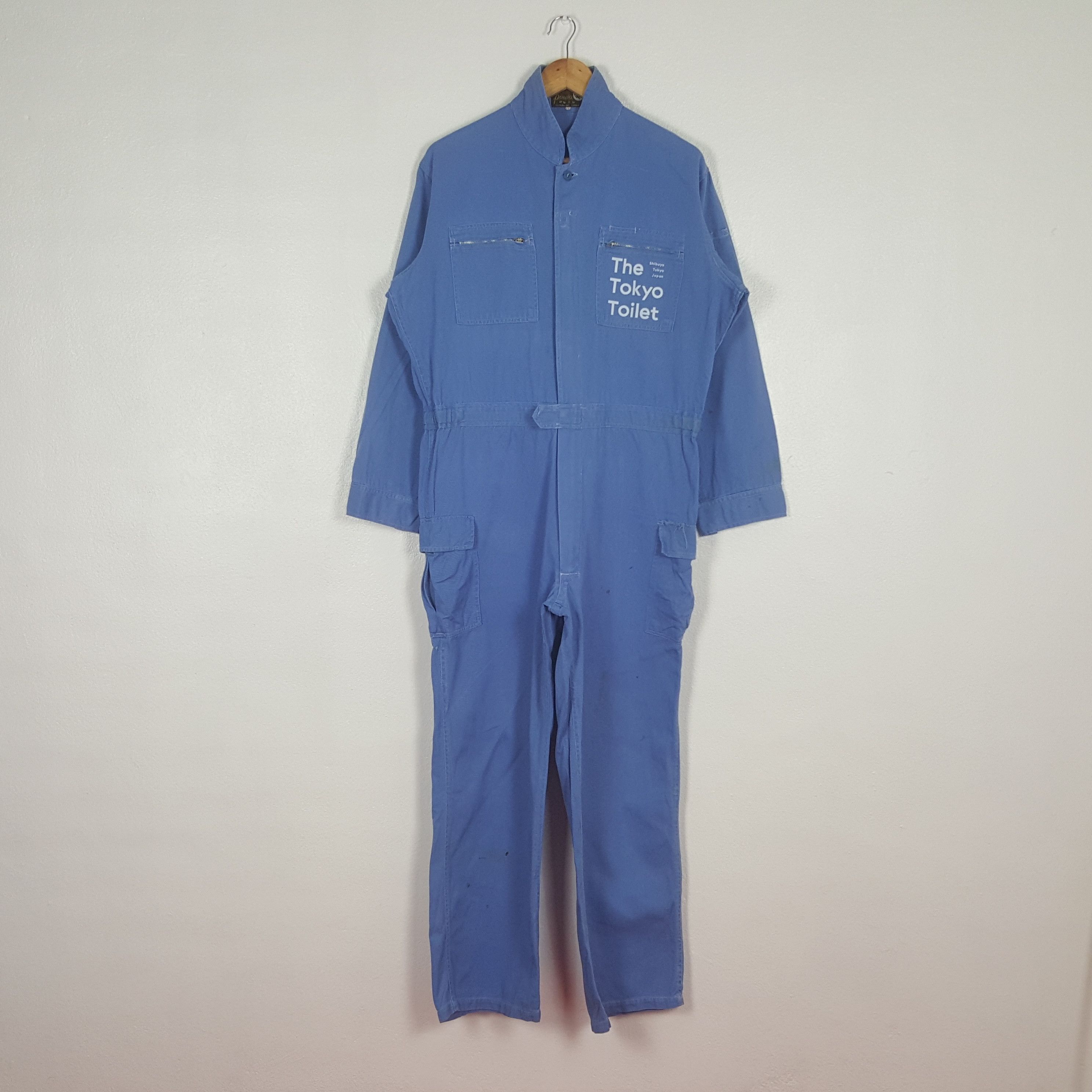 Japanese Brand Vintage The Tokyo Toilet Japanese Coverall Jacket C309N5 Size US M / EU 48-50 / 2 - 4 Thumbnail
