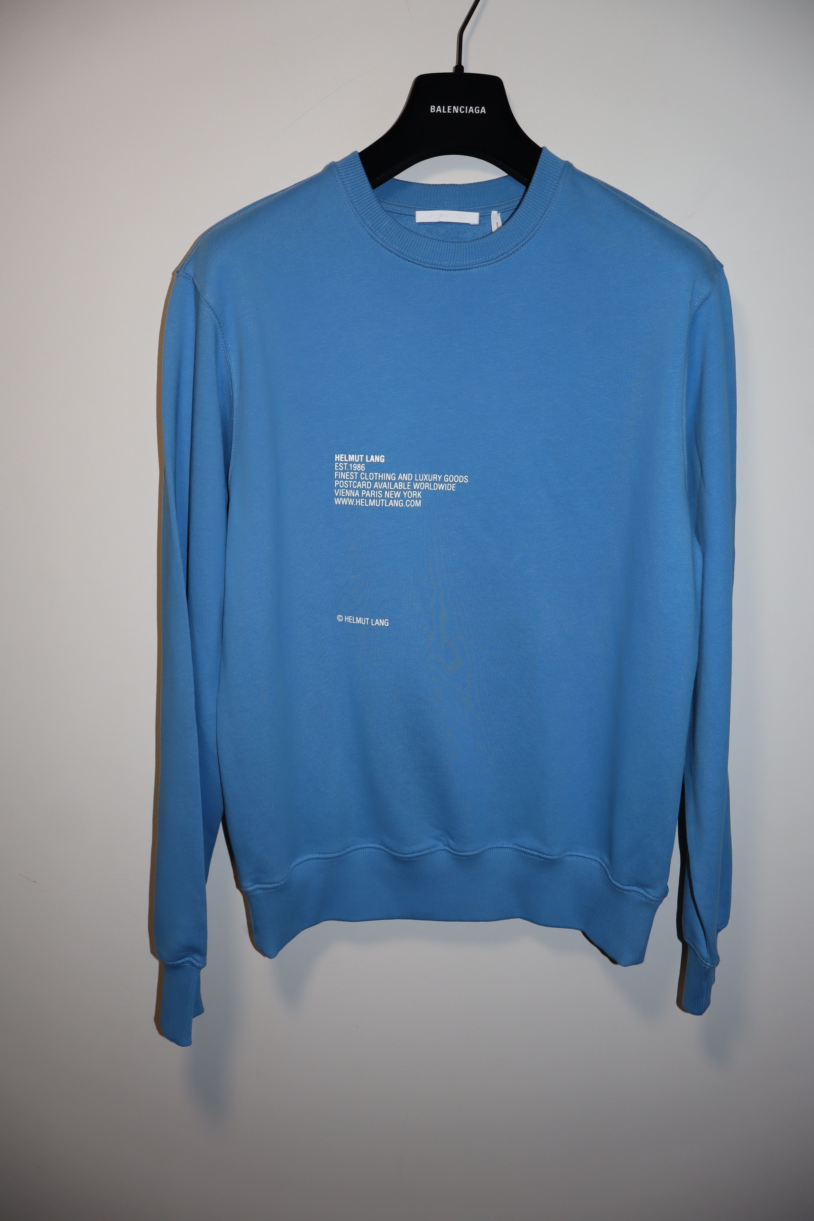 Helmut Lang Paris sweatshirt Size US S / EU 44-46 / 1 - 5 Thumbnail