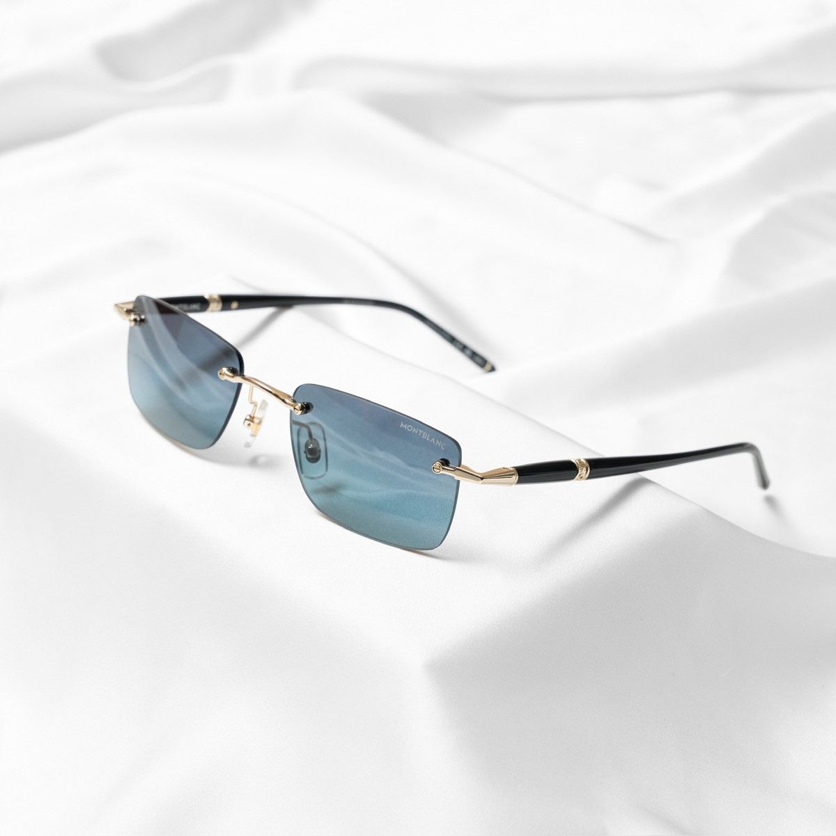 Montblanc MONTBLANC MB0344S 008 SUNGLASSES Size ONE SIZE - 1 Thumbnail