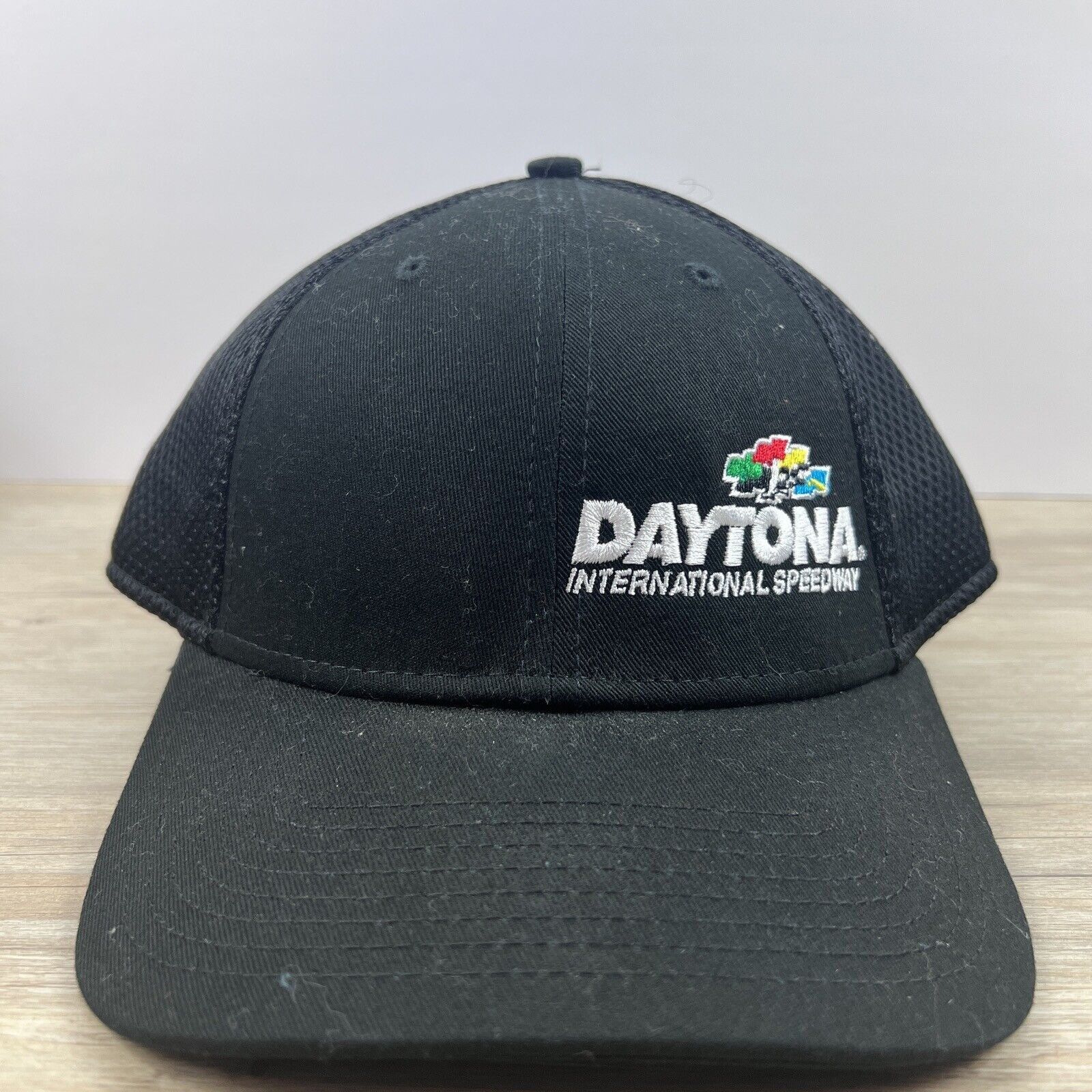 New Era Daytona International Speedway Snapback Hat Black Adjustable Size ONE SIZE - 6 Thumbnail