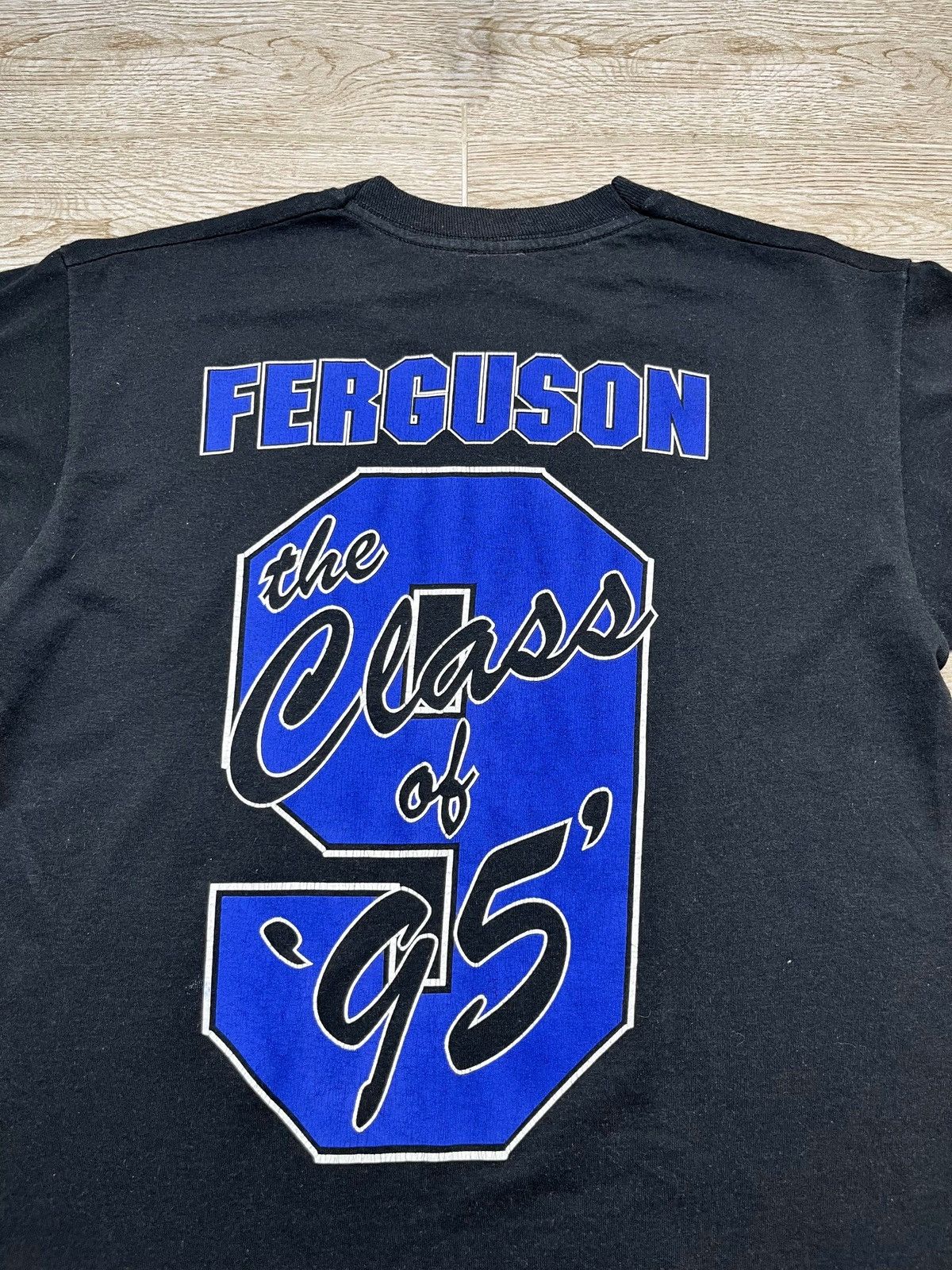 Vintage Rare 1995 Everton FEGURSON #9 The Flying Scotsman T-Shirt Size US M / EU 48-50 / 2 - 12 Thumbnail