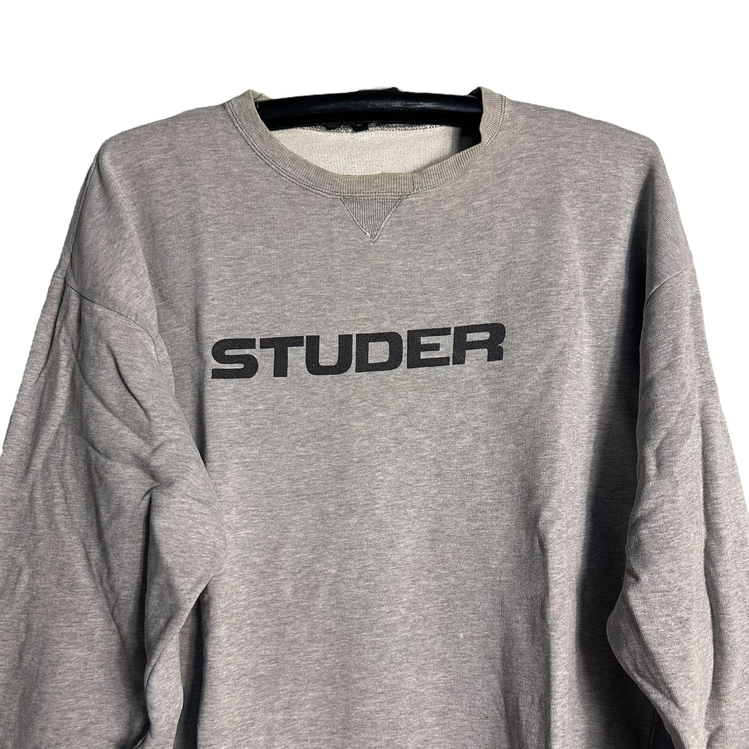 A.P.C. 🔥RARE🔥Vintage A.P.C. Studer Crewneck Sweatshirt Size US M / EU 48-50 / 2 - 2 Thumbnail