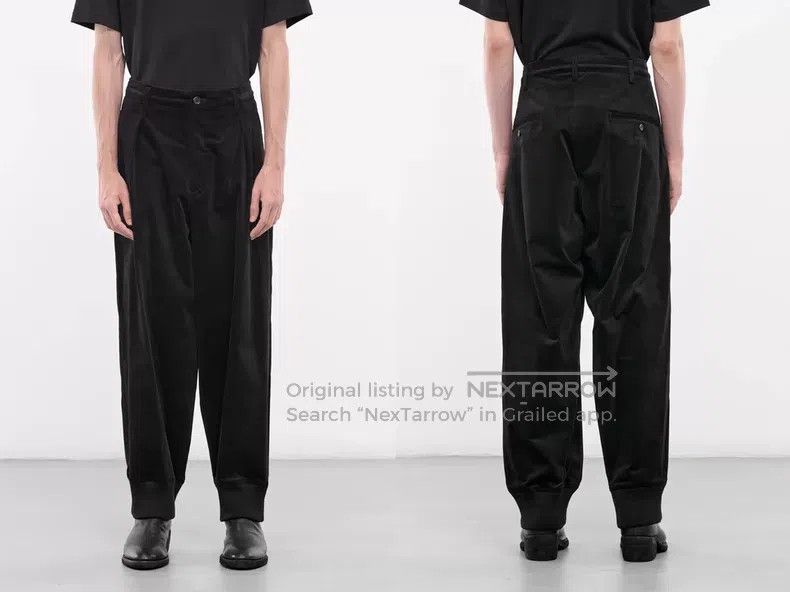 Yohji Yamamoto Yohji Yamamoto Size 3 24AW velvet runway long pants| Size US 30 / EU 46 - 2 Thumbnail