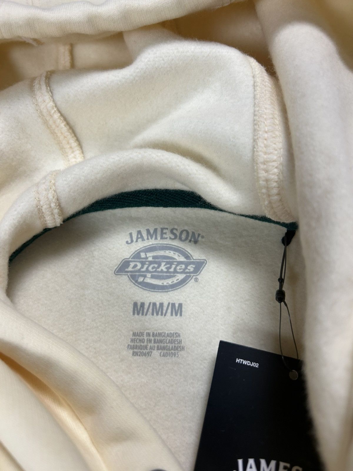 Dickies × Jameson Irish Whiskey Dickies x Jameson Hoodie beige Size US M / EU 48-50 / 2 - 4 Thumbnail