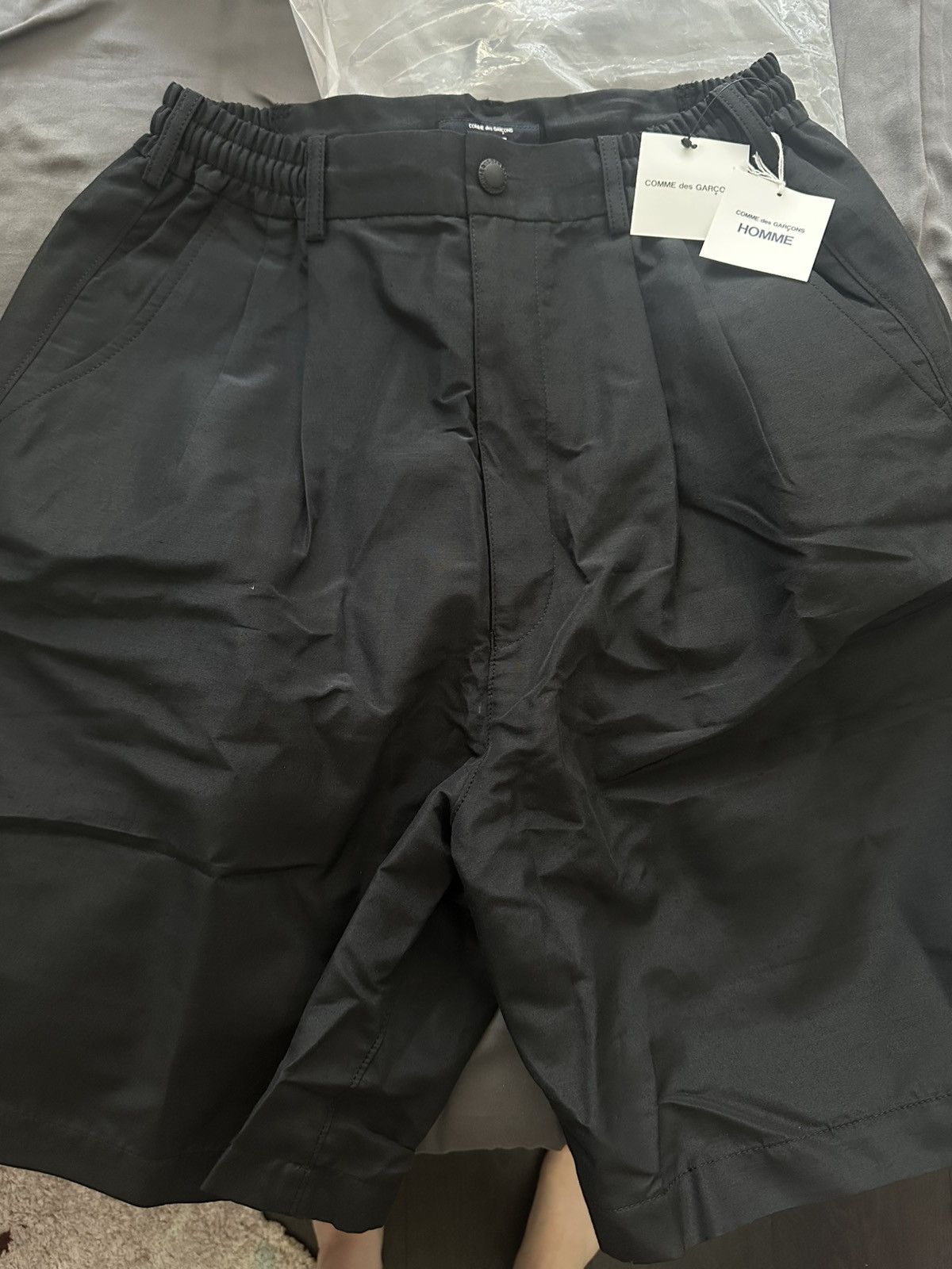 Comme des Garcons Homme Comme des Garçons Homme Linen-blend shorts Size US 30 / EU 46 - 7 Thumbnail