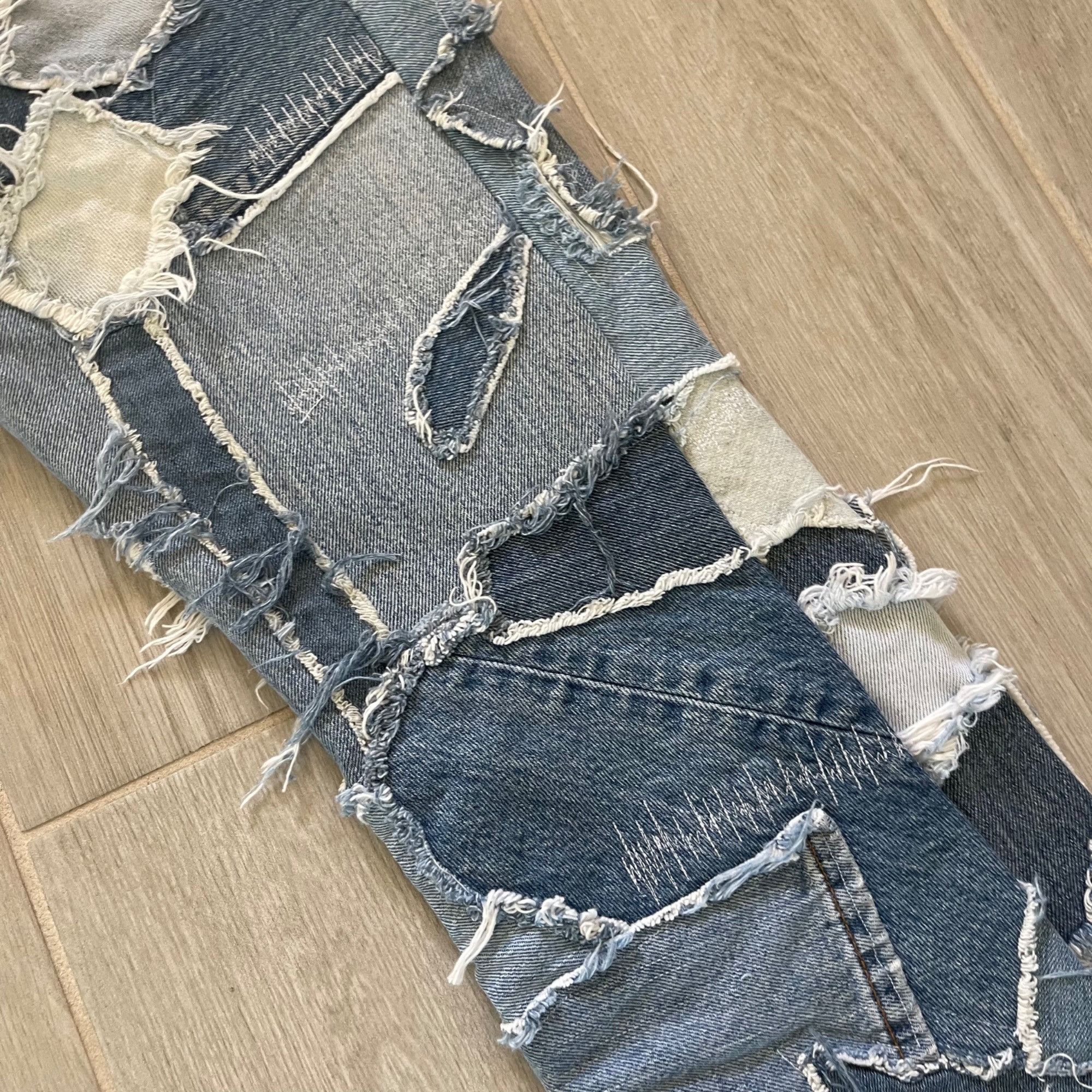 Gallery Dept. NEW GALLERY DEPT. LOGAN RECYCLED DENIM JEANS SZ 32 32x32 Size US 32 / EU 48 - 17 Thumbnail