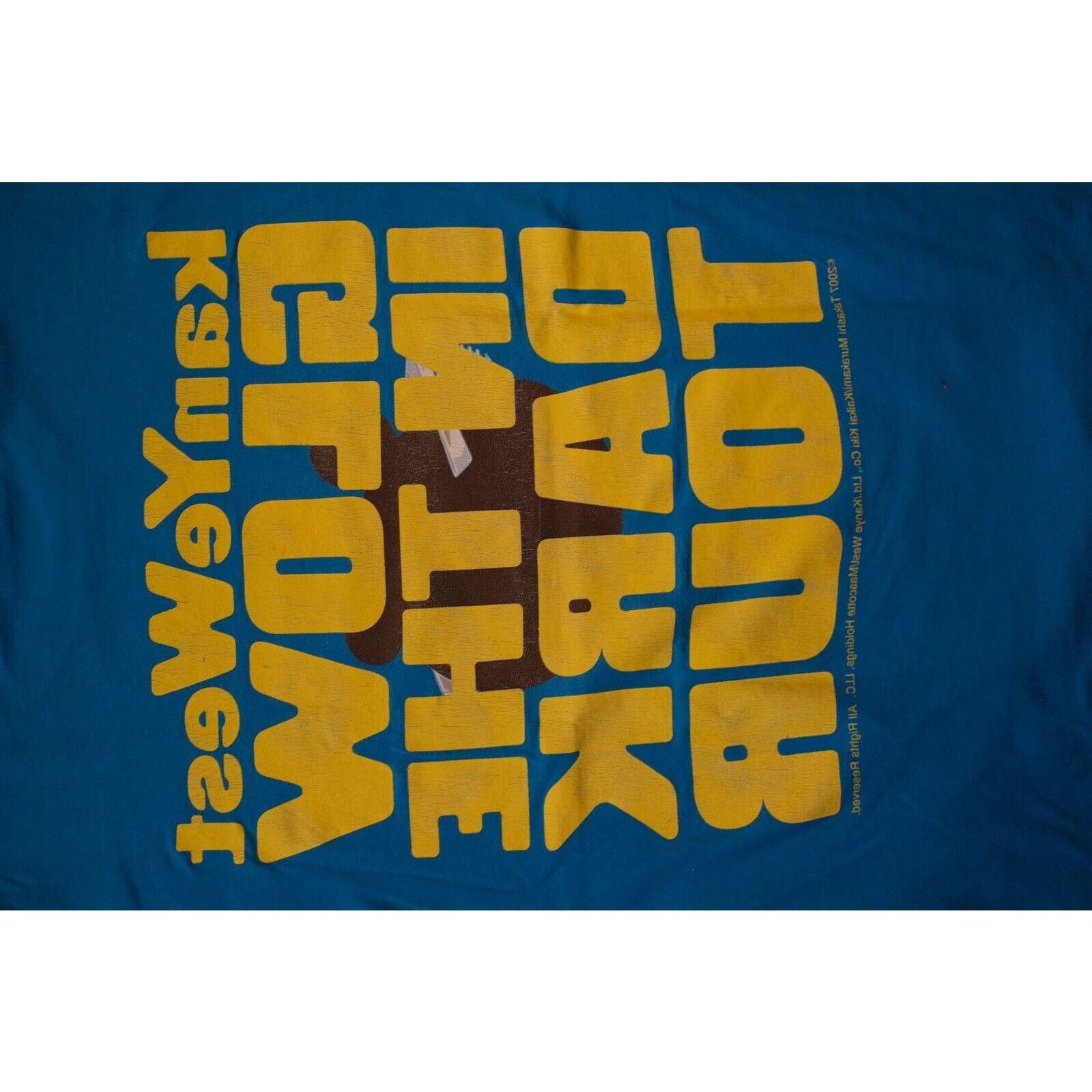 Gildan Vintage 2007 GILDAN Kanye West Glow in the Dark Tour T-Shirt Size US M / EU 48-50 / 2 - 8 Thumbnail