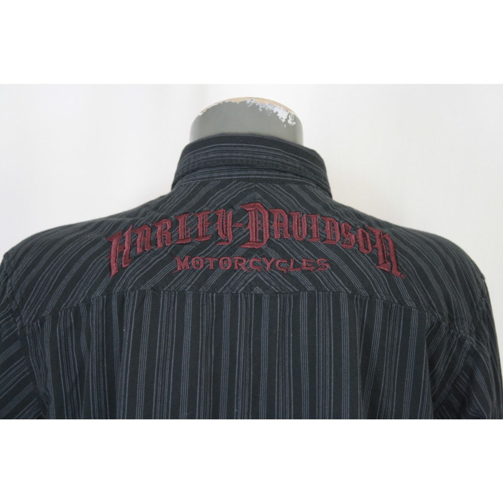 Harley Davidson × Vintage Vintage Harley Davidson Button Up Shirt Mens L Size US L / EU 52-54 / 3 - 2 Thumbnail