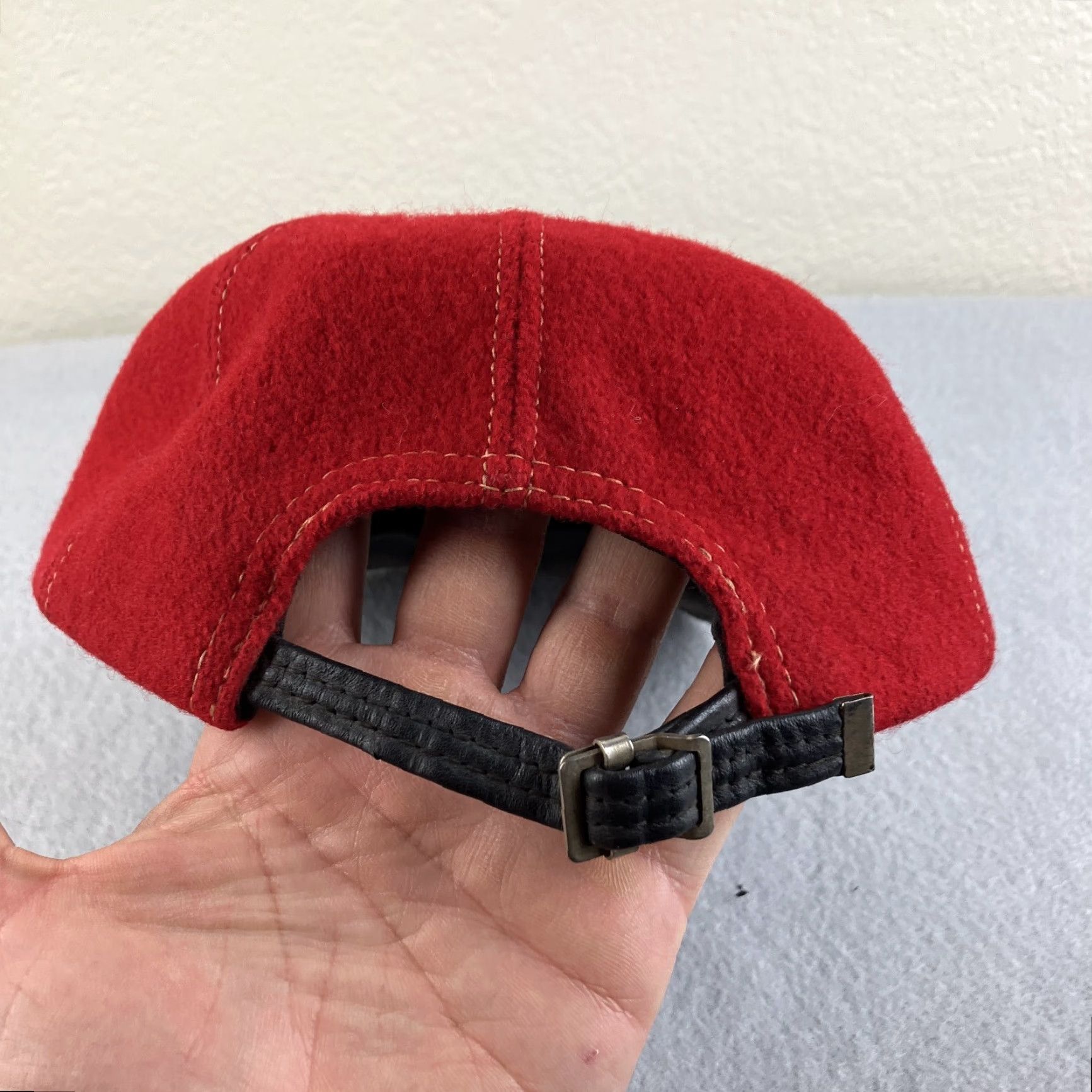 Harley Davidson Harley-Davidson Vintage Hat Strapback Baseball Cap Men 90s Biker Motorcycle Wool Cotton Red Black Size ONE SIZE - 7 Thumbnail