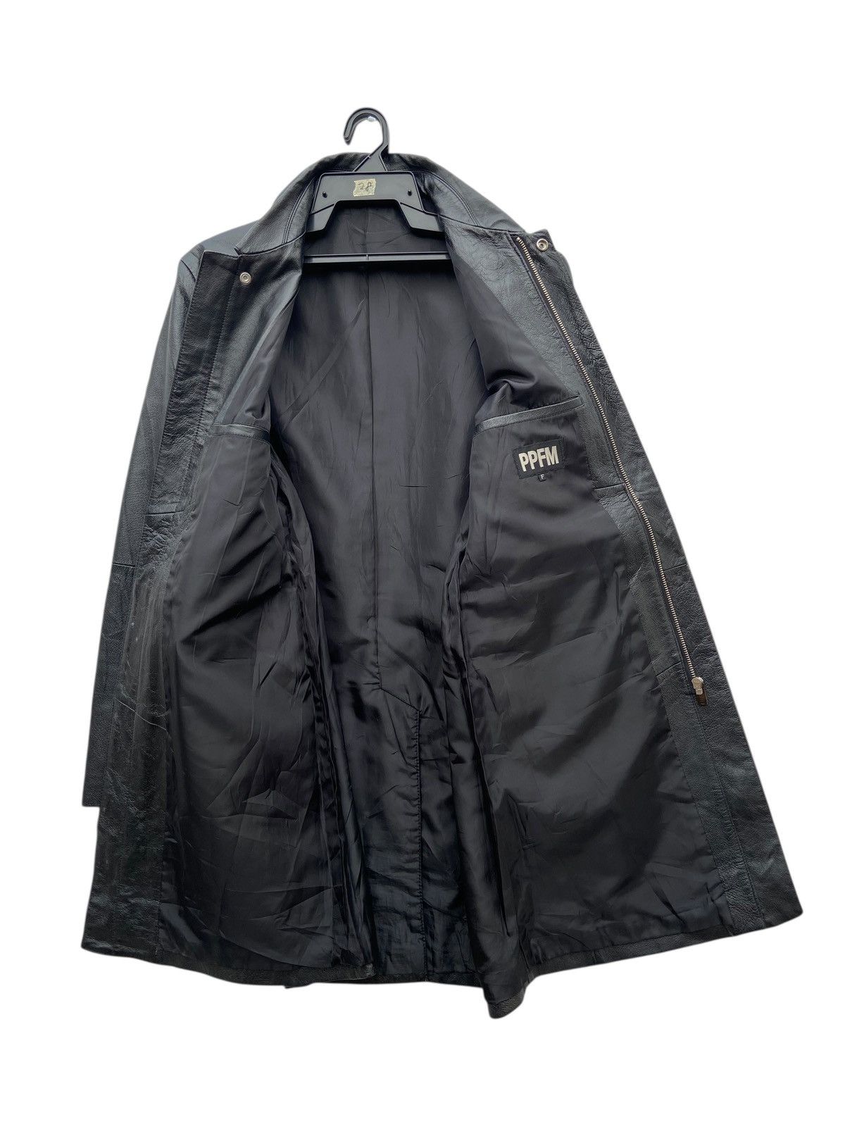 PPFM Vintage PPFM Leather Parka Jacket Size US M / EU 48-50 / 2 - 3 Thumbnail