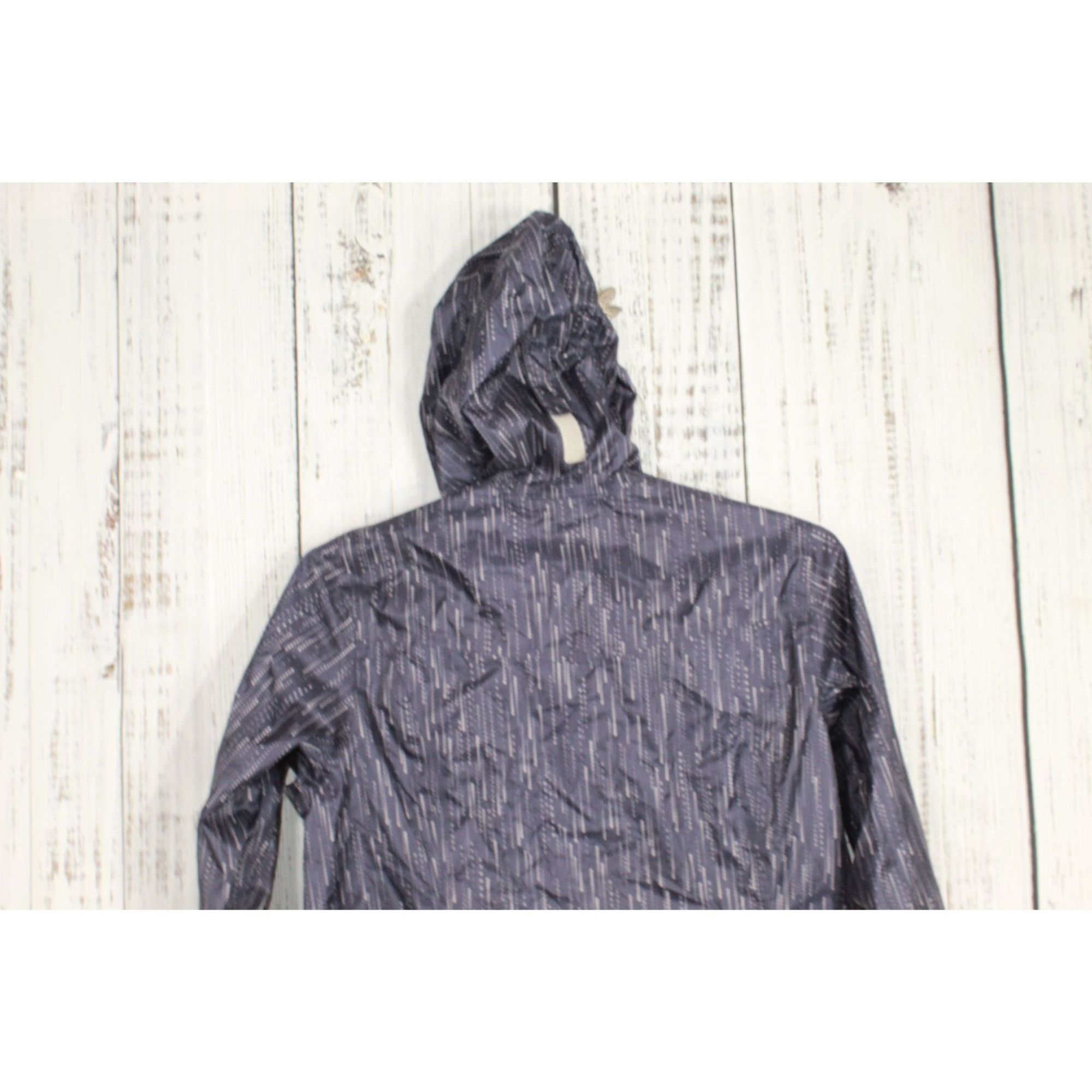 Eddie Bauer Eddie Bauer Women's Blue Printed Waterproof Hooded Jacket L Size L / US 10 / IT 46 - 5 Thumbnail