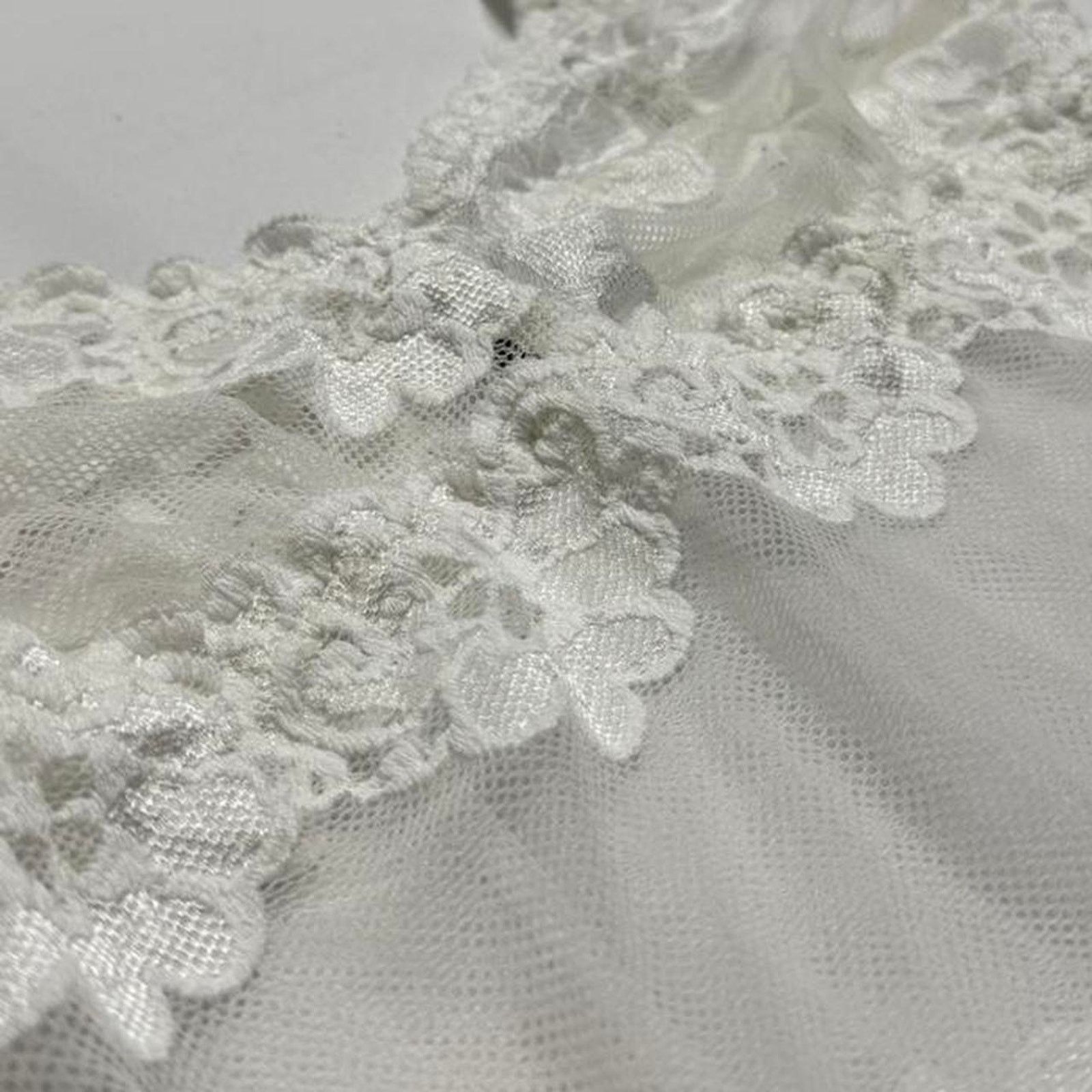 Other White lace sheer Rampage mini dress With straps size medium Size M / US 6-8 / IT 42-44 - 4 Thumbnail