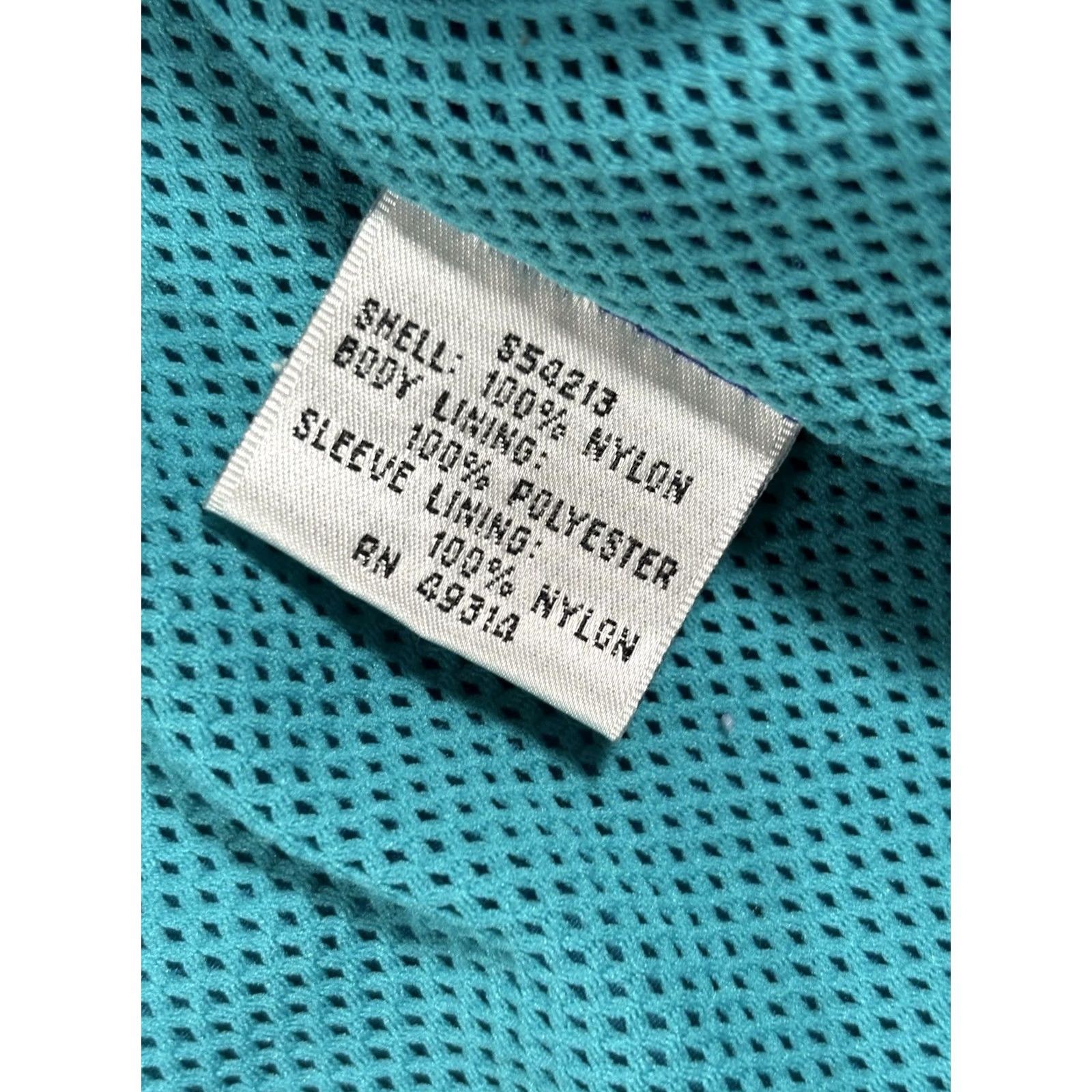 Etro VINTAGE Empress Casino Jacket Turquoise Retro W/ Zippered Hood • Adult Size XL Mens Womens Unisex Adults 90s 80s USA Logo Embroidered Full Zip Jacket Size US XL / EU 56 / 4 - 6 Thumbnail
