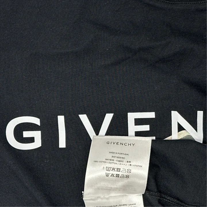 Givenchy Givenchy Givenchy Black Graphic Short Sleeve TShirt -2507 Size US XS / EU 42 / 0 - 4 Thumbnail