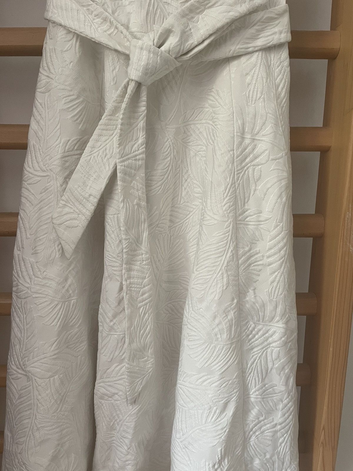 Karen Millen White taffeta dress, size 16( UK), Karen Millen, the new Size M / US 6-8 / IT 42-44 - 5 Thumbnail