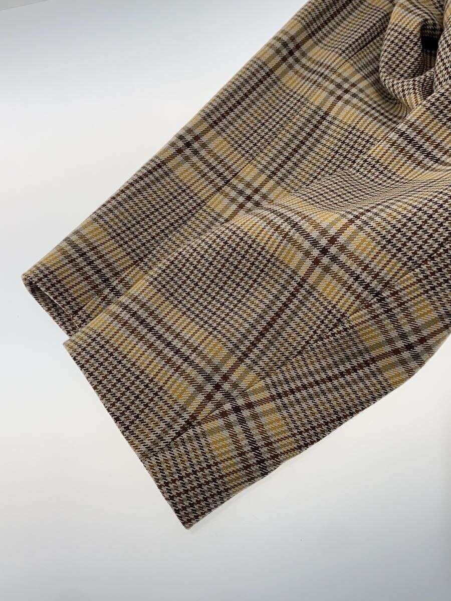 Auralee Brown Wool Serge Check Jacket Tailored Size US L / EU 52-54 / 3 - 5 Thumbnail