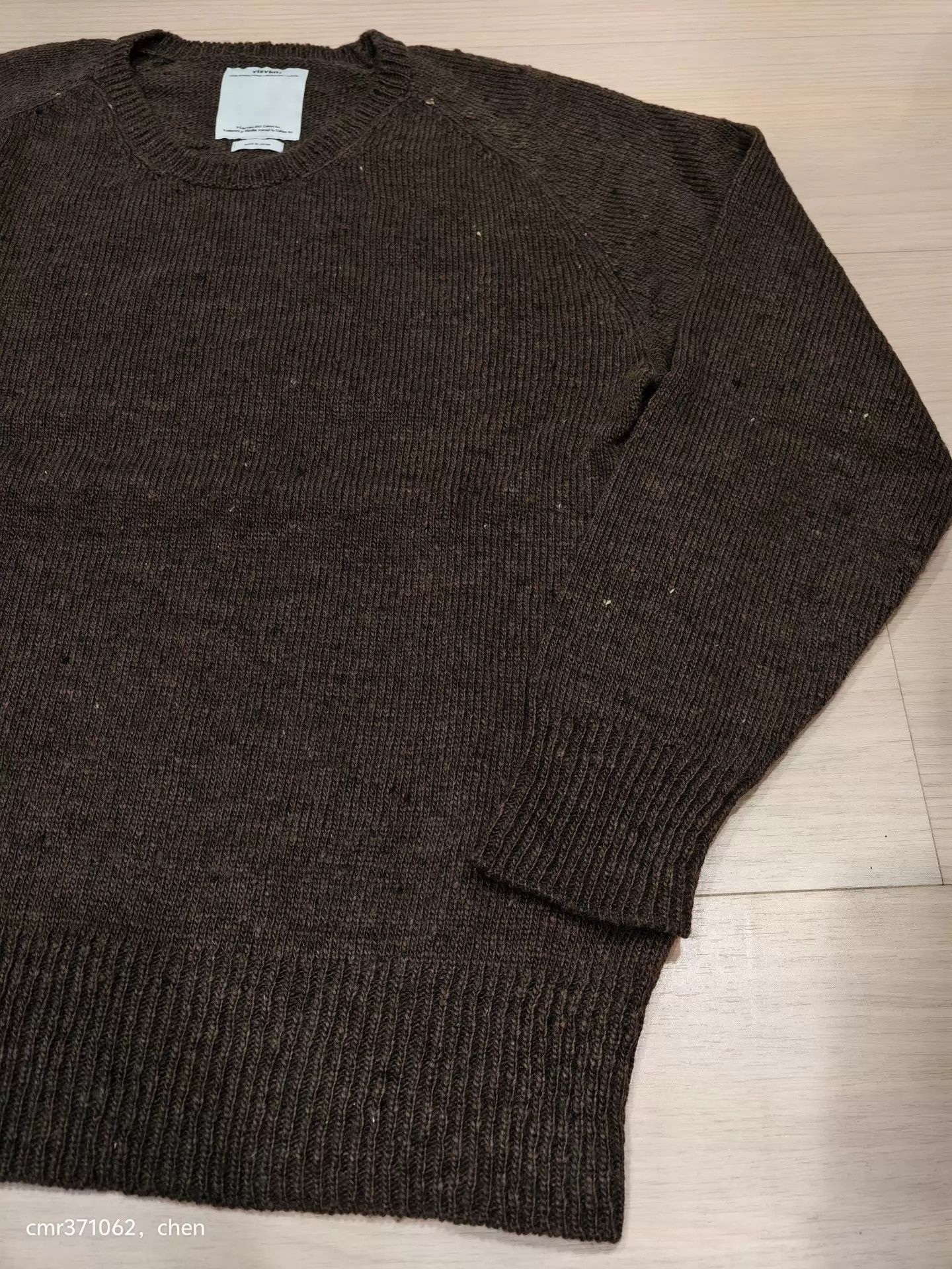 Visvim VISVIM 17AW COLLEGE KNIT L/S N.D. 100% Wool Size US L / EU 52-54 / 3 - 3 Thumbnail