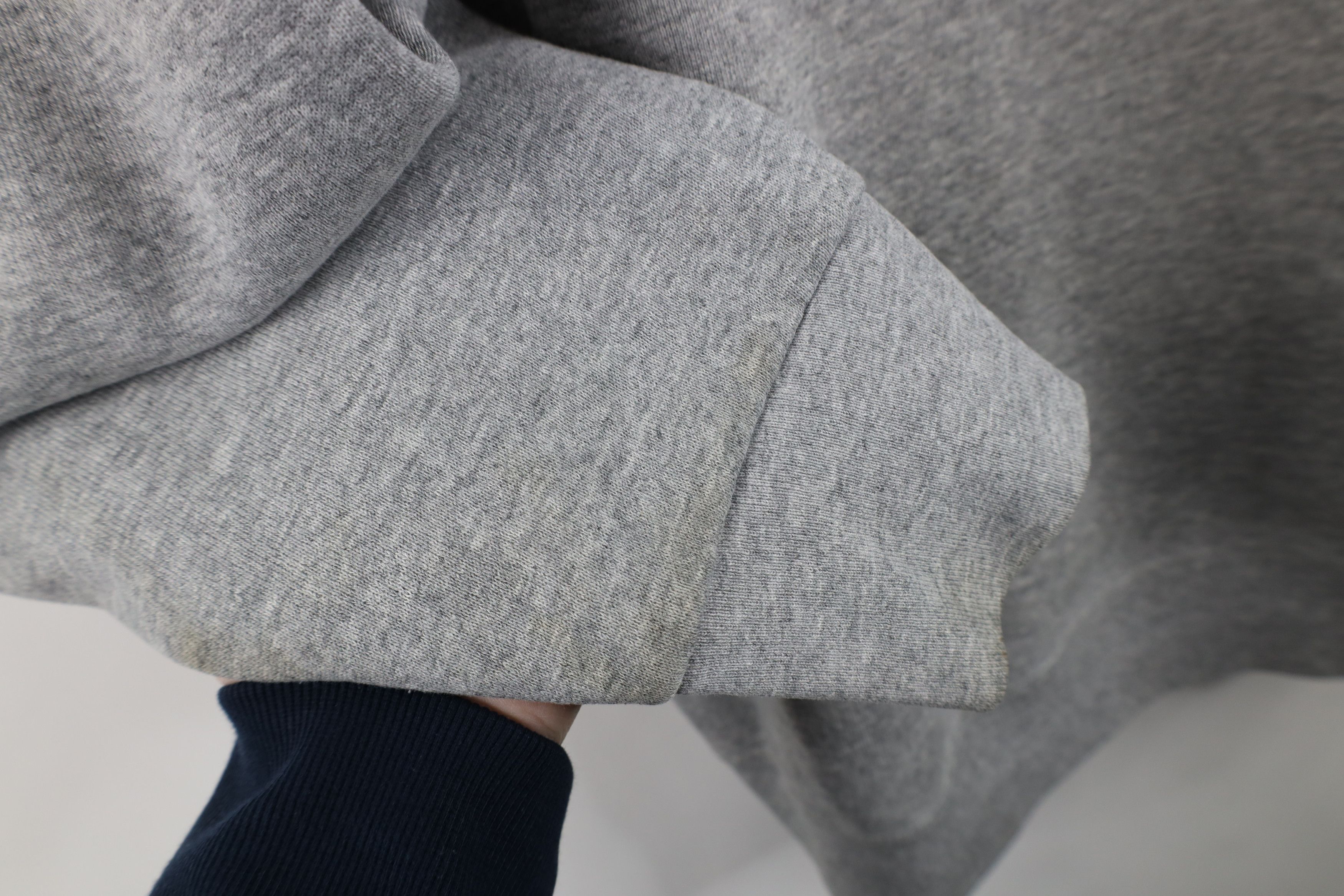 Vintage Vintage 90s Streetwear Crewneck Sweatshirt Heather Gray Size US XL / EU 56 / 4 - 6 Thumbnail