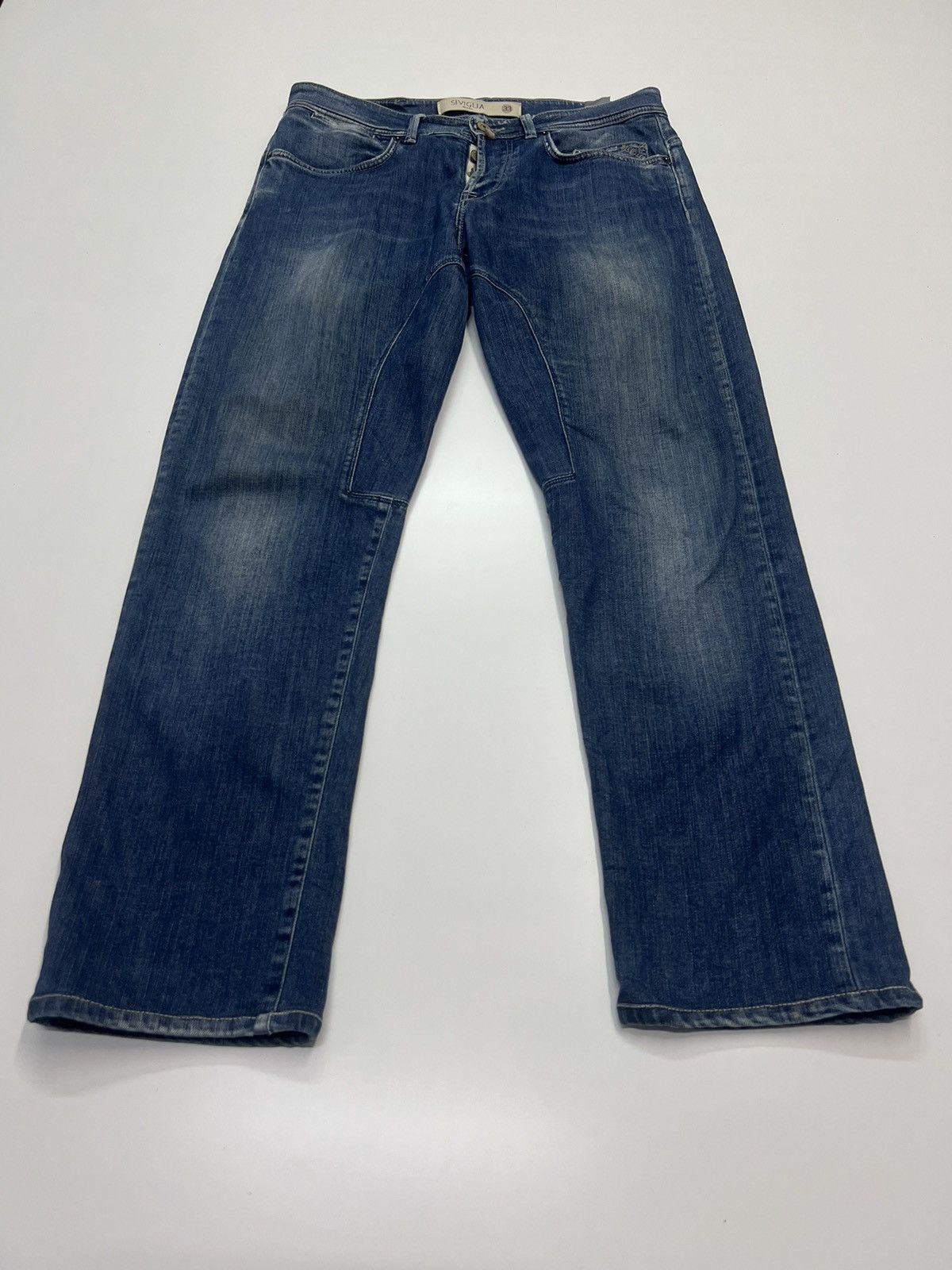Siviglia Siviglia Denim Jeans Distress Made In Italy Size 34" Size US 34 / EU 50 - 4 Thumbnail