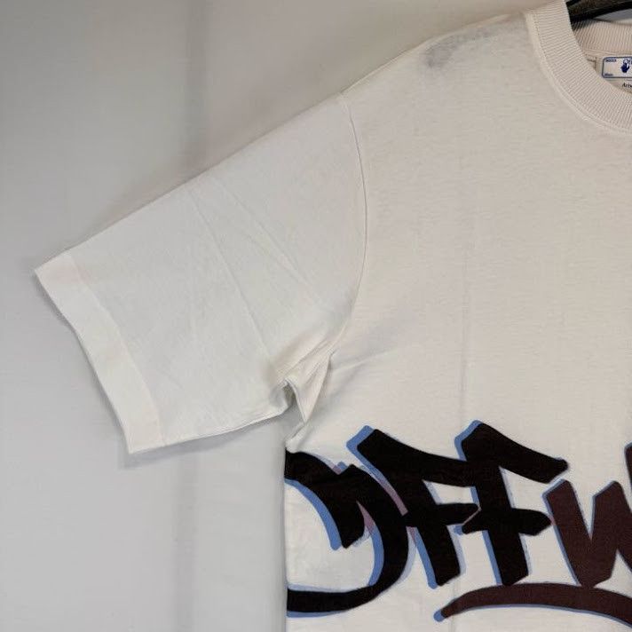Off-White o1rshd1 Q:2 / GM Slim Short Sleeve Tee Shirt in White Size US L / EU 52-54 / 3 - 3 Thumbnail
