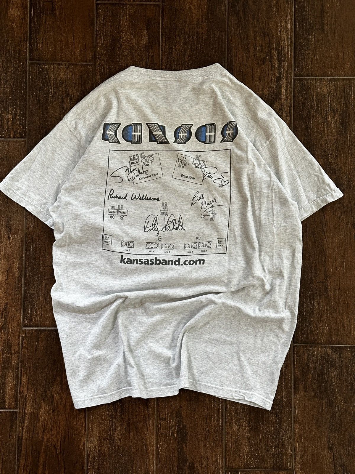 Band Tees VTG 90s “Point of Know Return” Kansas Band Tee Size US XL / EU 56 / 4 - 2 Thumbnail