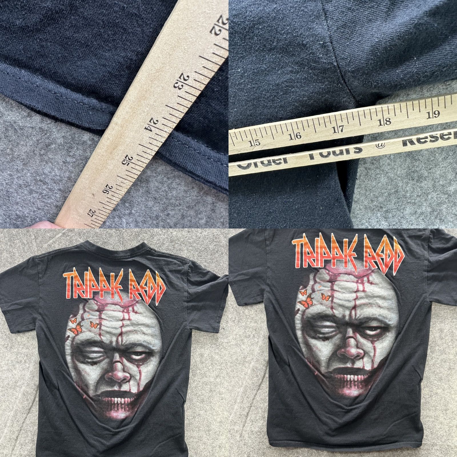 Vintage Trippie Redd Life's A Trip Shirt Mens Medium Black Graphic Rap Tee Hip Hop Tour Size US M / EU 48-50 / 2 - 8 Thumbnail