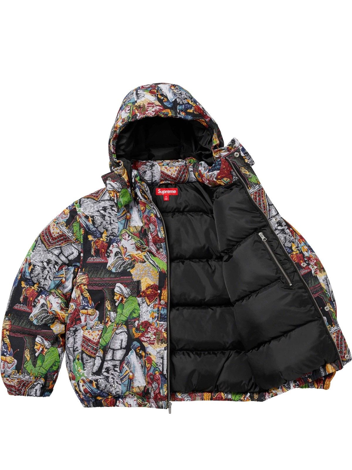 Supreme Supreme × BLESS FW23 Tapestry Down Puffer Jacket – Size M Size US M / EU 48-50 / 2 - 2 Thumbnail