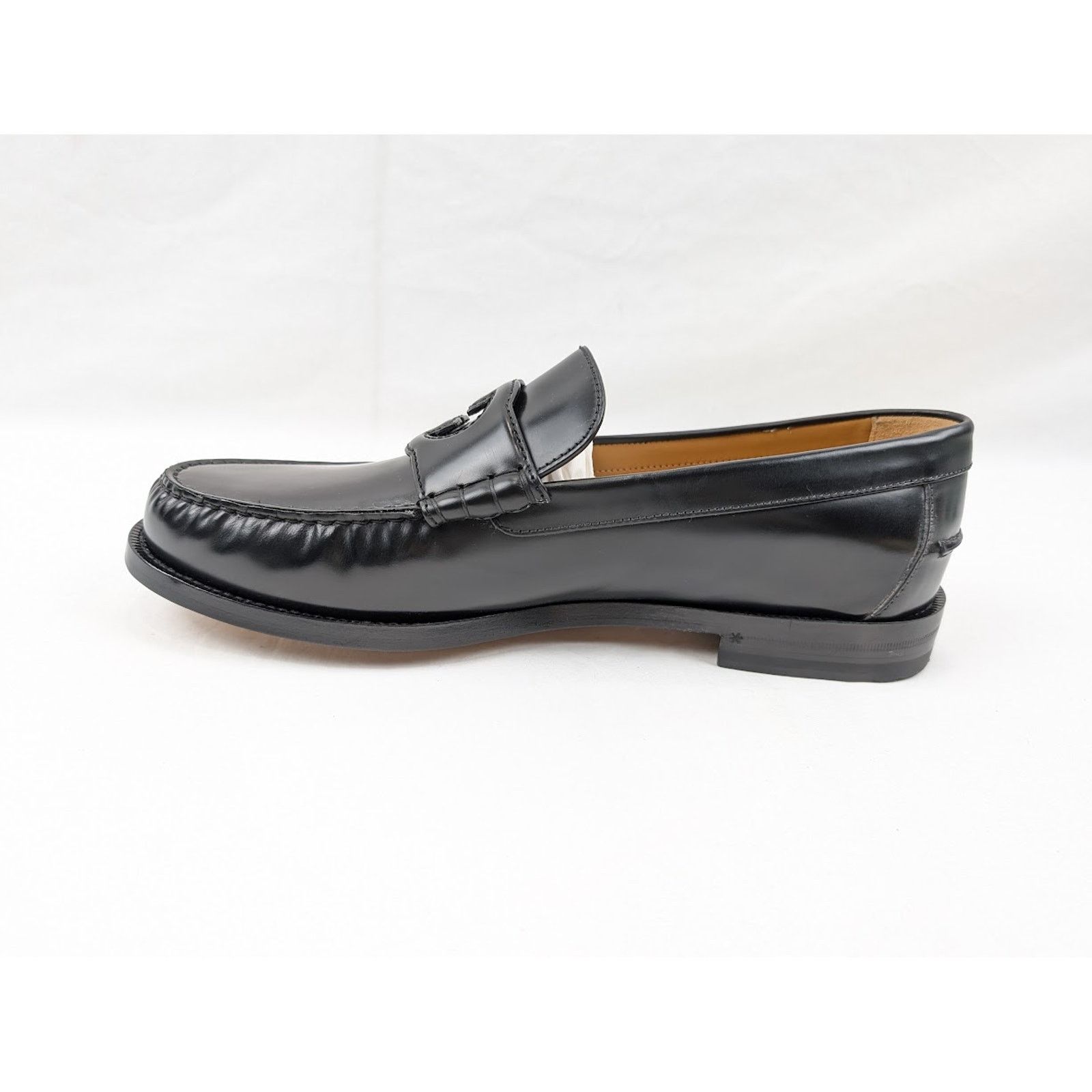 Gucci o1rshd1 Interlocking G Loafers in Black Size US 10.5 / EU 43-44 - 8 Thumbnail