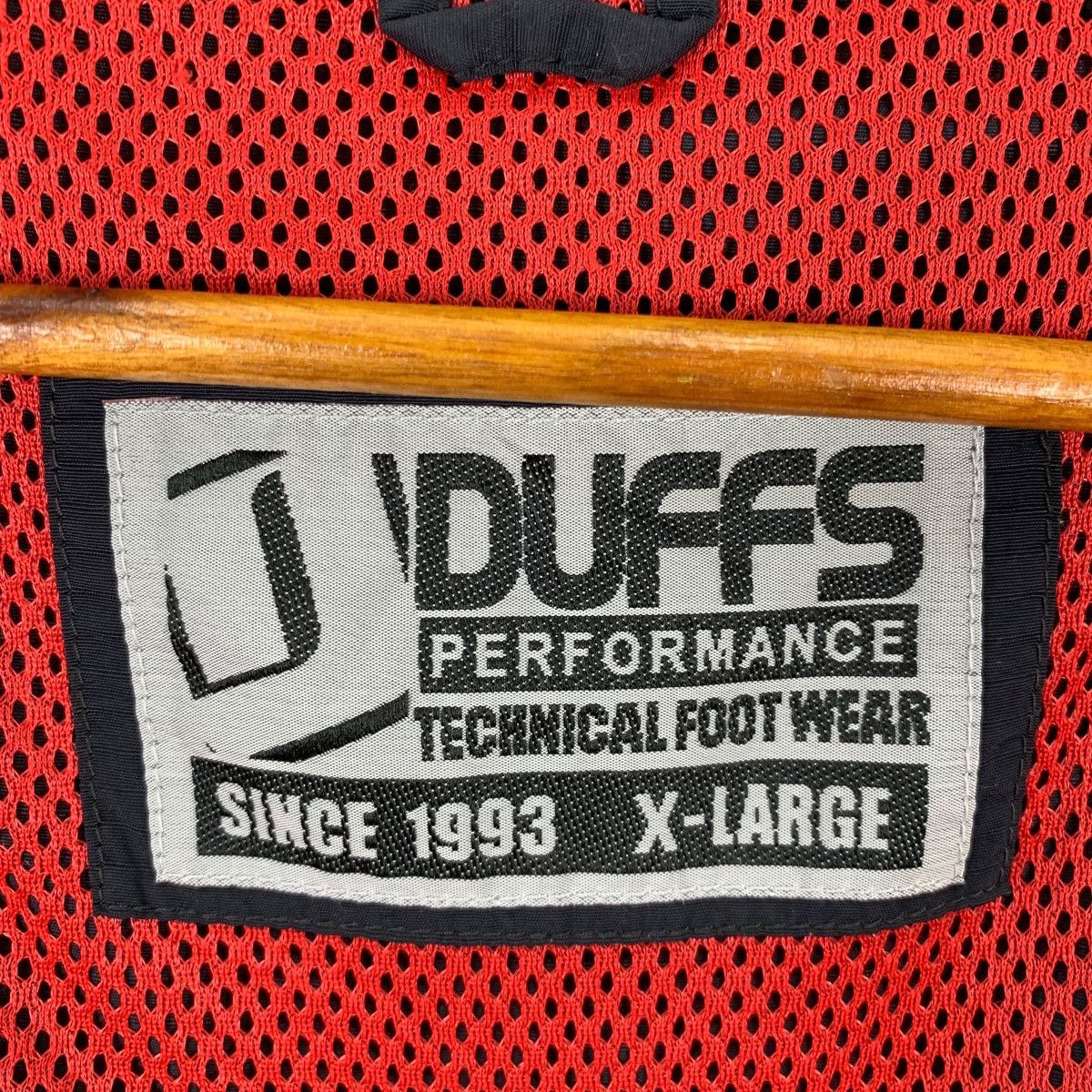 Vintage DUFFS Shoes Streetwear Skateboard Big Logo Spellout Jacket Size US XL / EU 56 / 4 - 8 Thumbnail